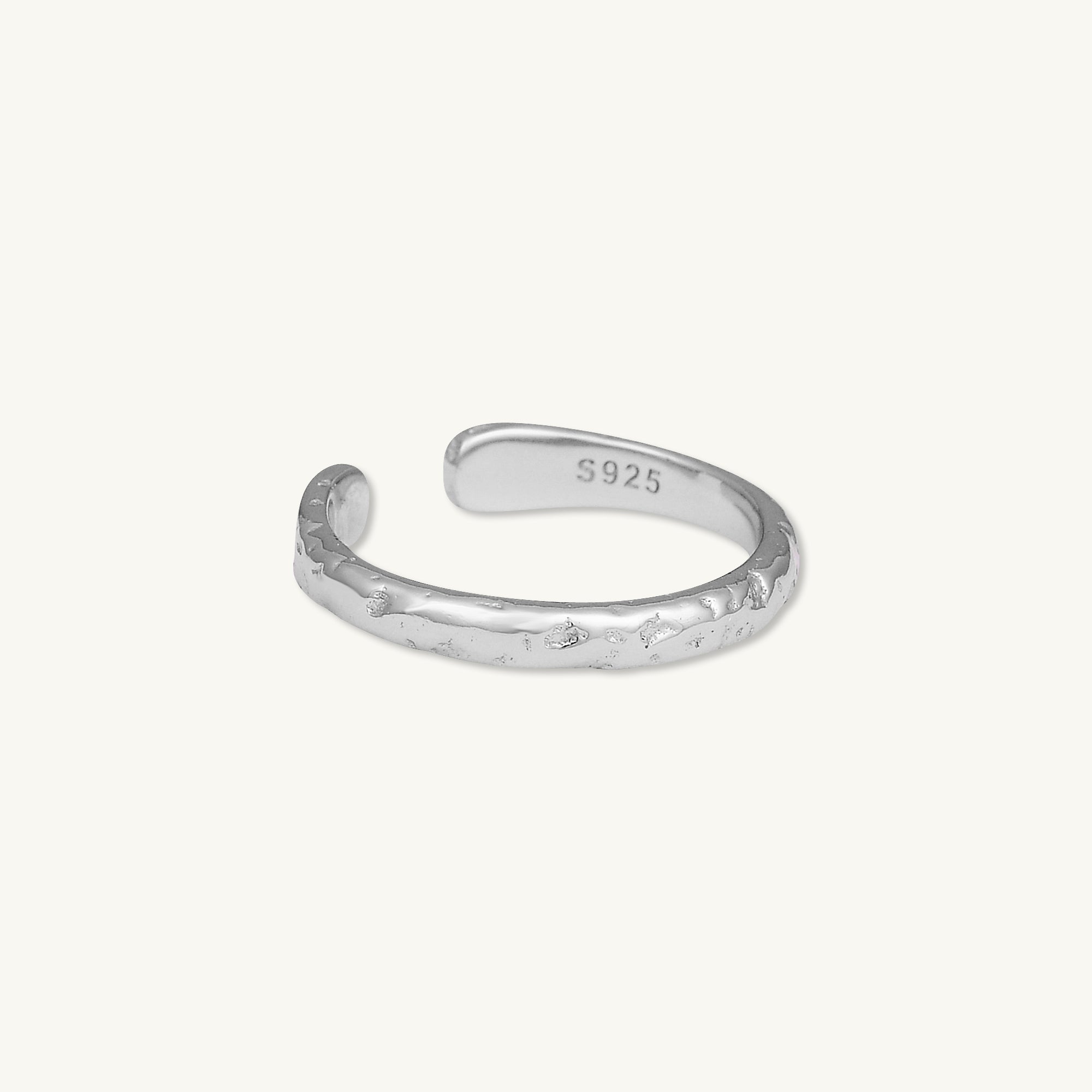 Molten Open Cuff Ring - Camile & Stone