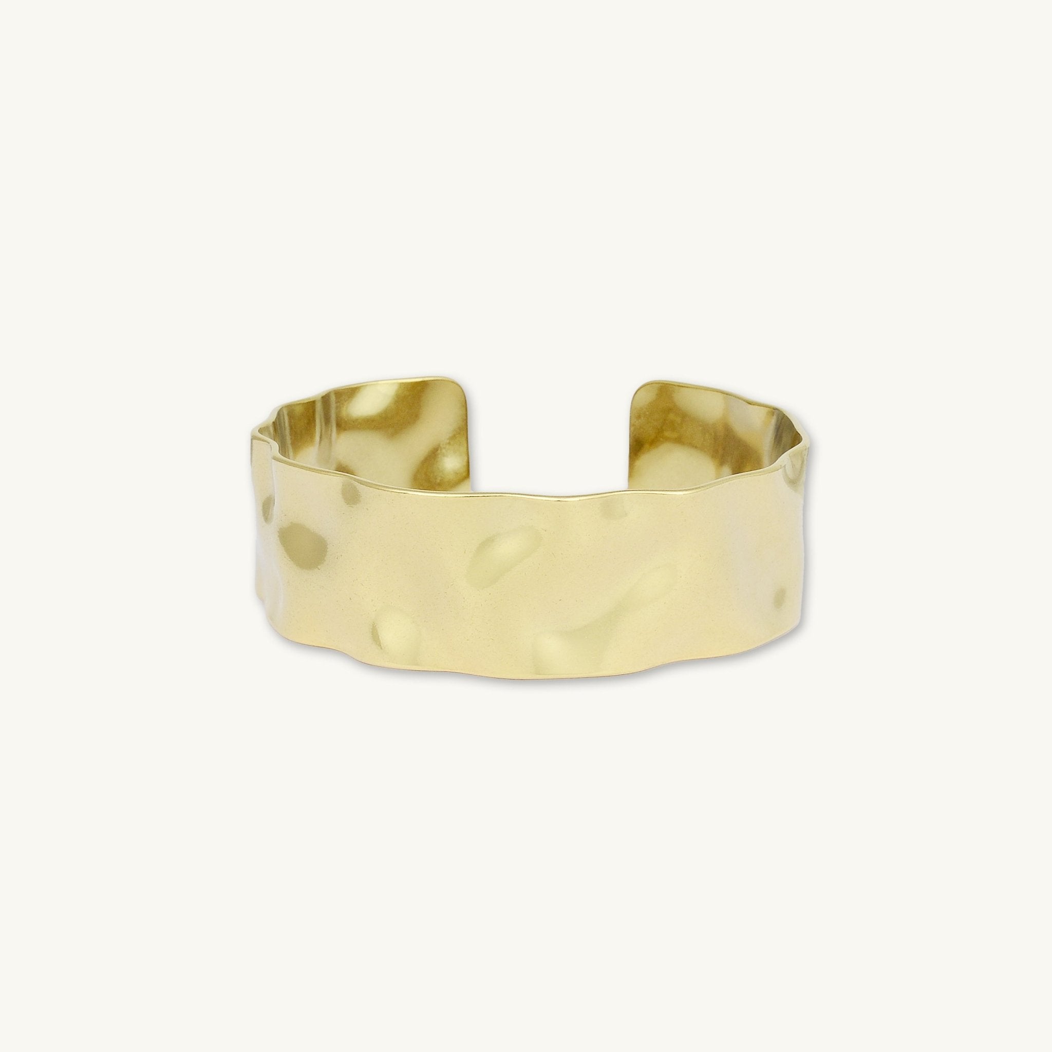 Molten Statement Open Cuff Bangle - Camile & Stone