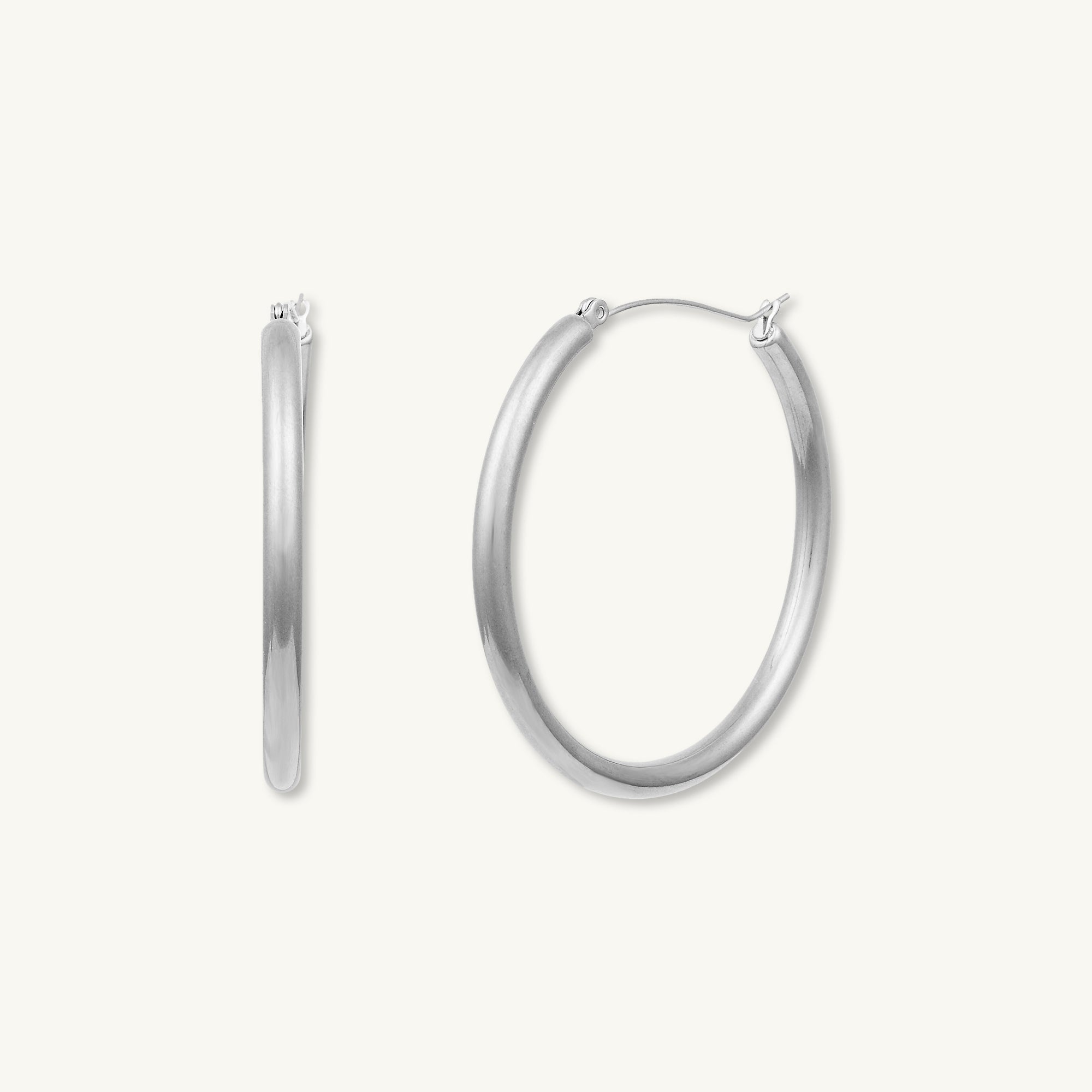 Nadia Tube Hoop Earrings - Camile & Stone