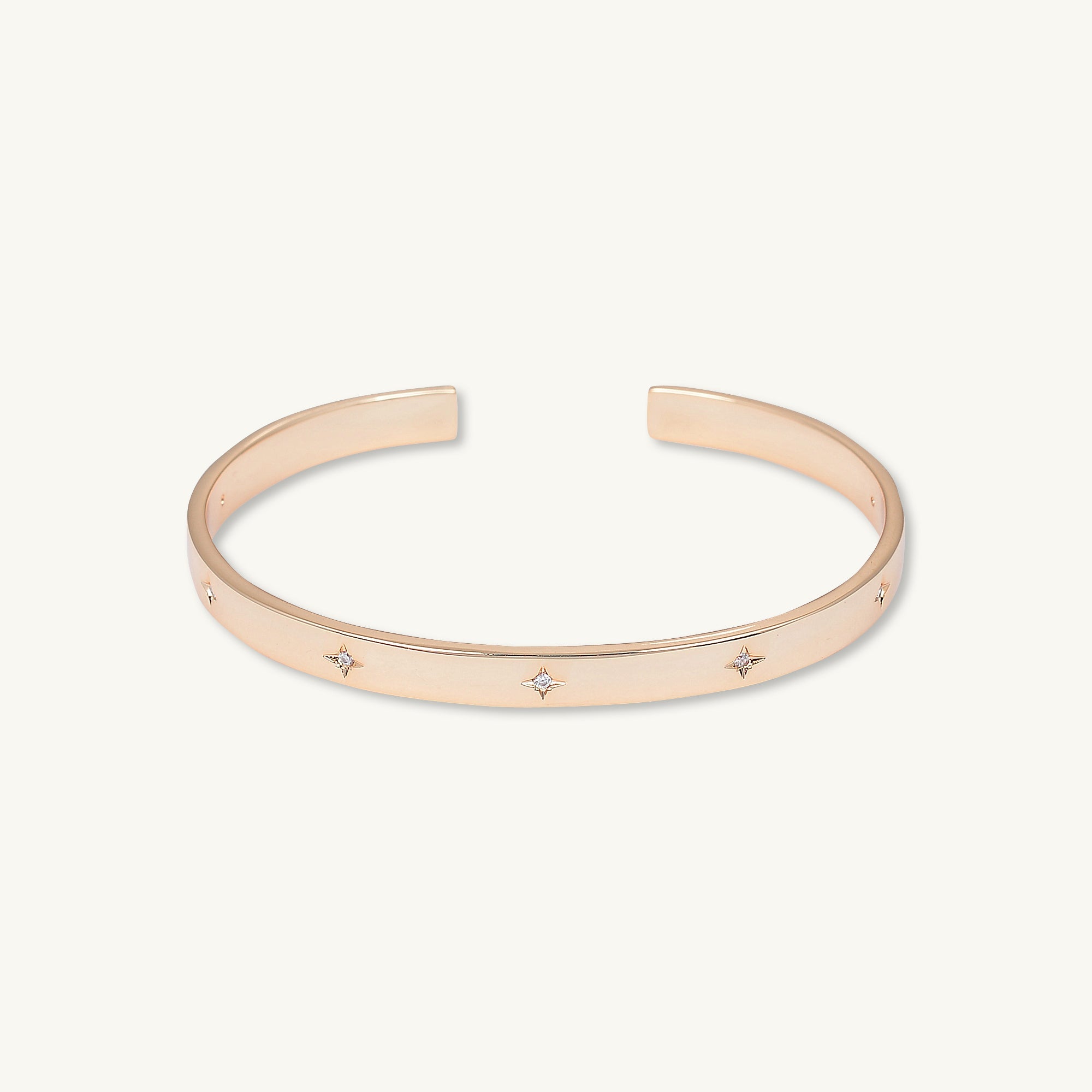 North Star Bangle Bracelet - Camile & Stone