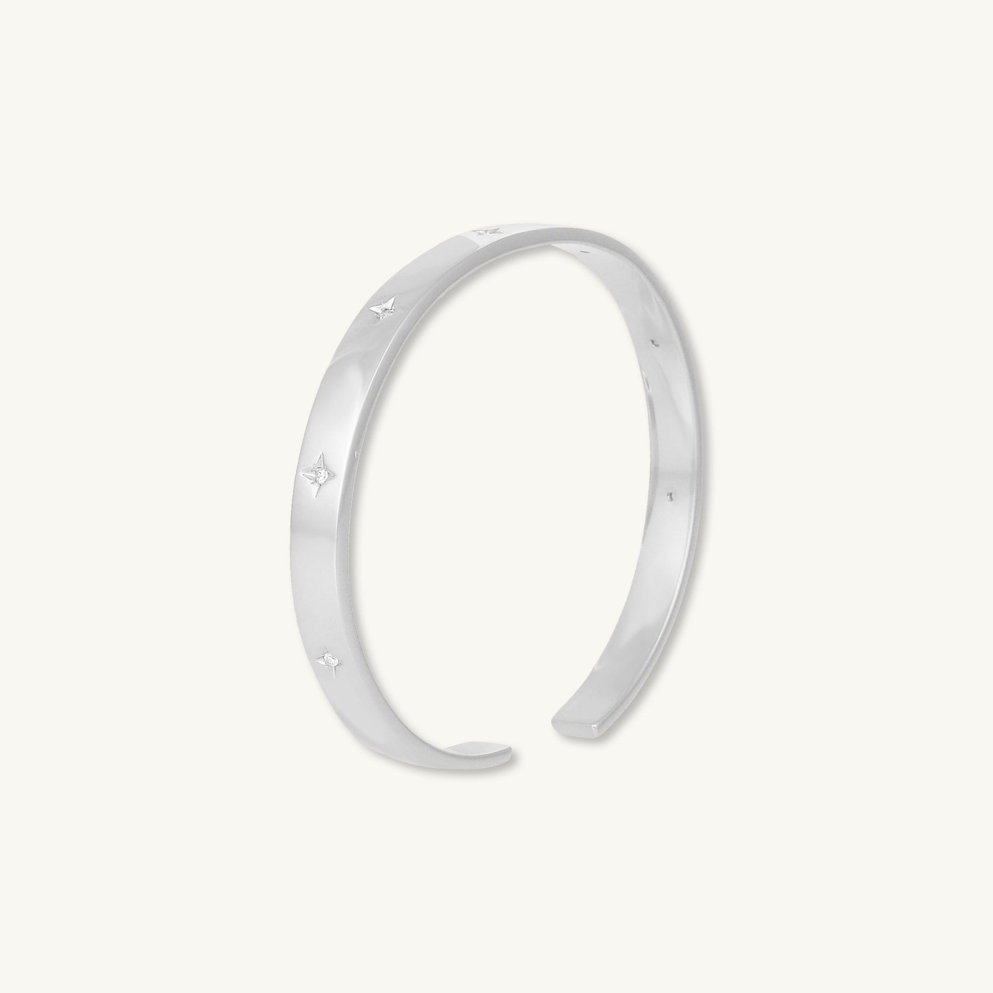 North Star Bangle Bracelet - Camile & Stone