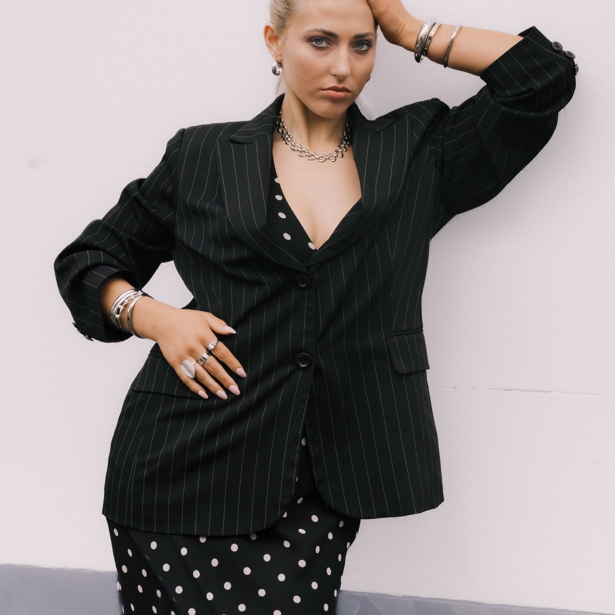 North Star Solitaire Stacker Ring - Camile & Stone