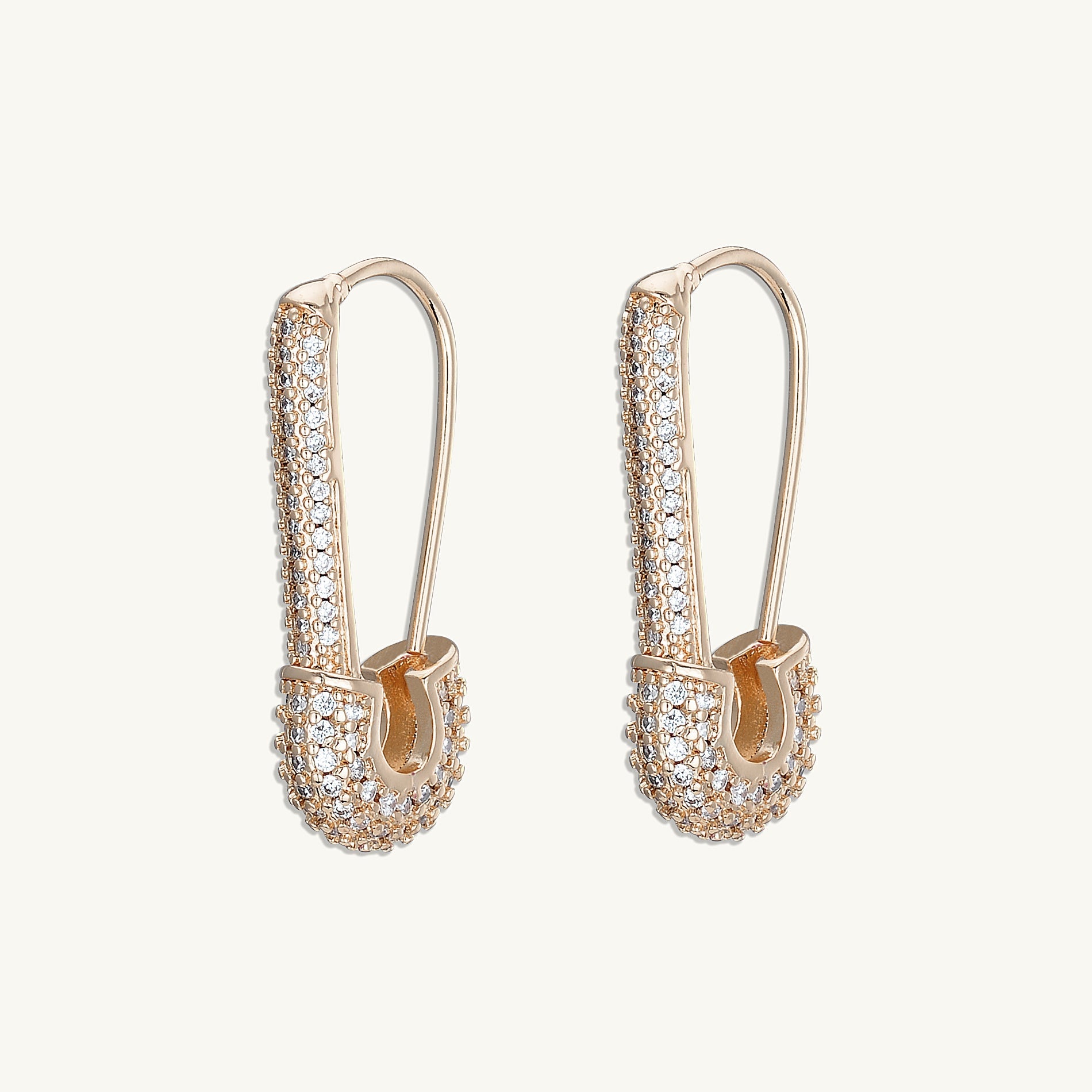 Paper Pin Clip Earrings - Camile & Stone