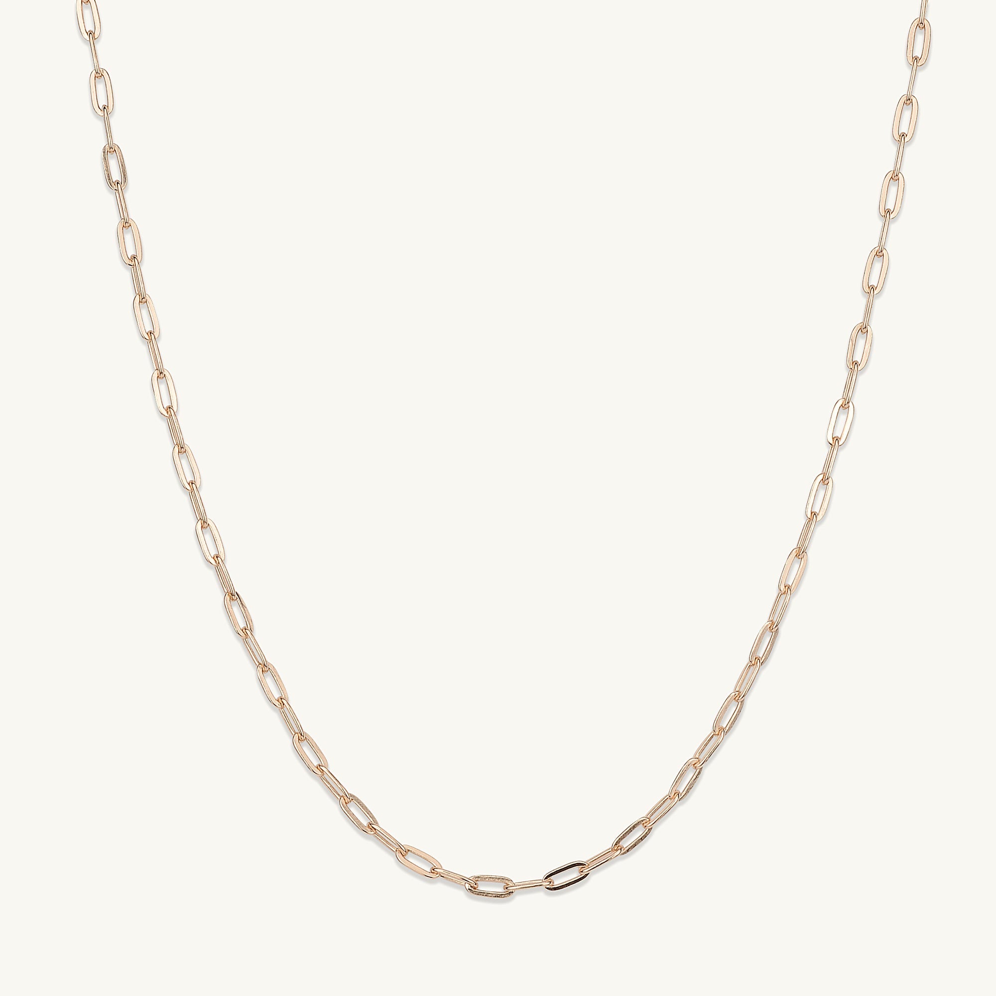 Paperclip Link Chain Necklace - Camile & Stone
