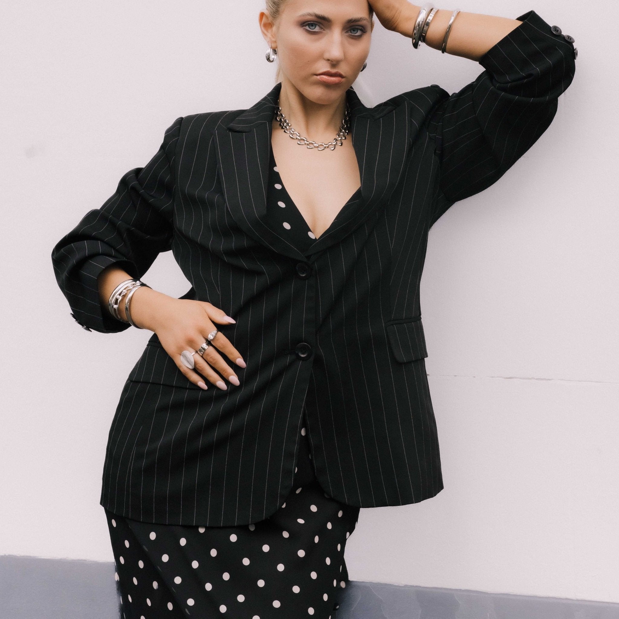 Pebble Textured Open Ring - Camile & Stone