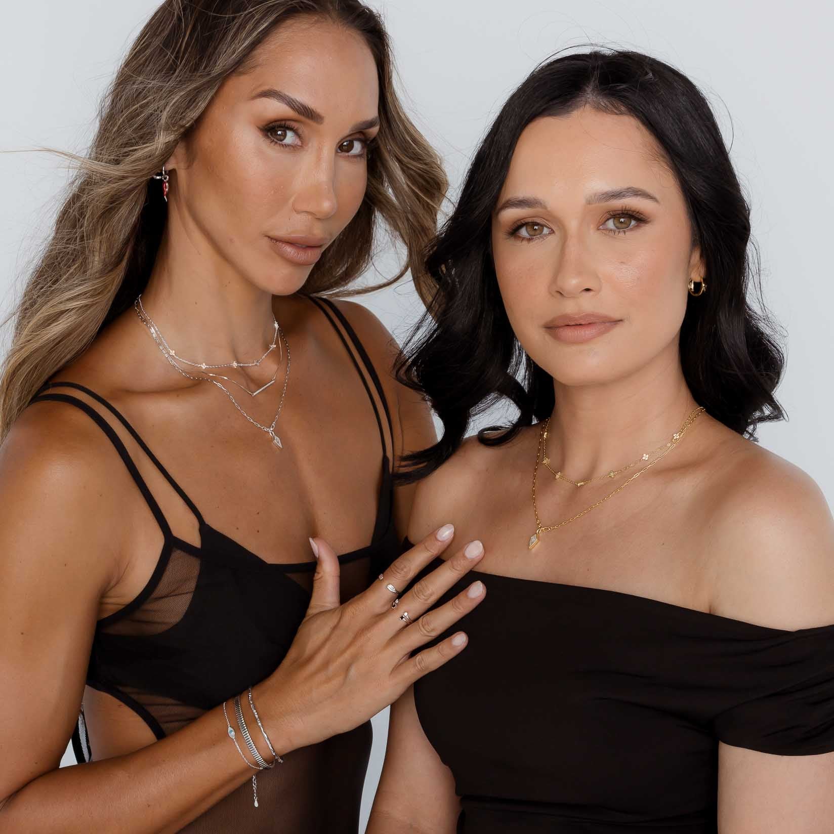 Ridges Cuff Bangle Bracelet - Camile & Stone