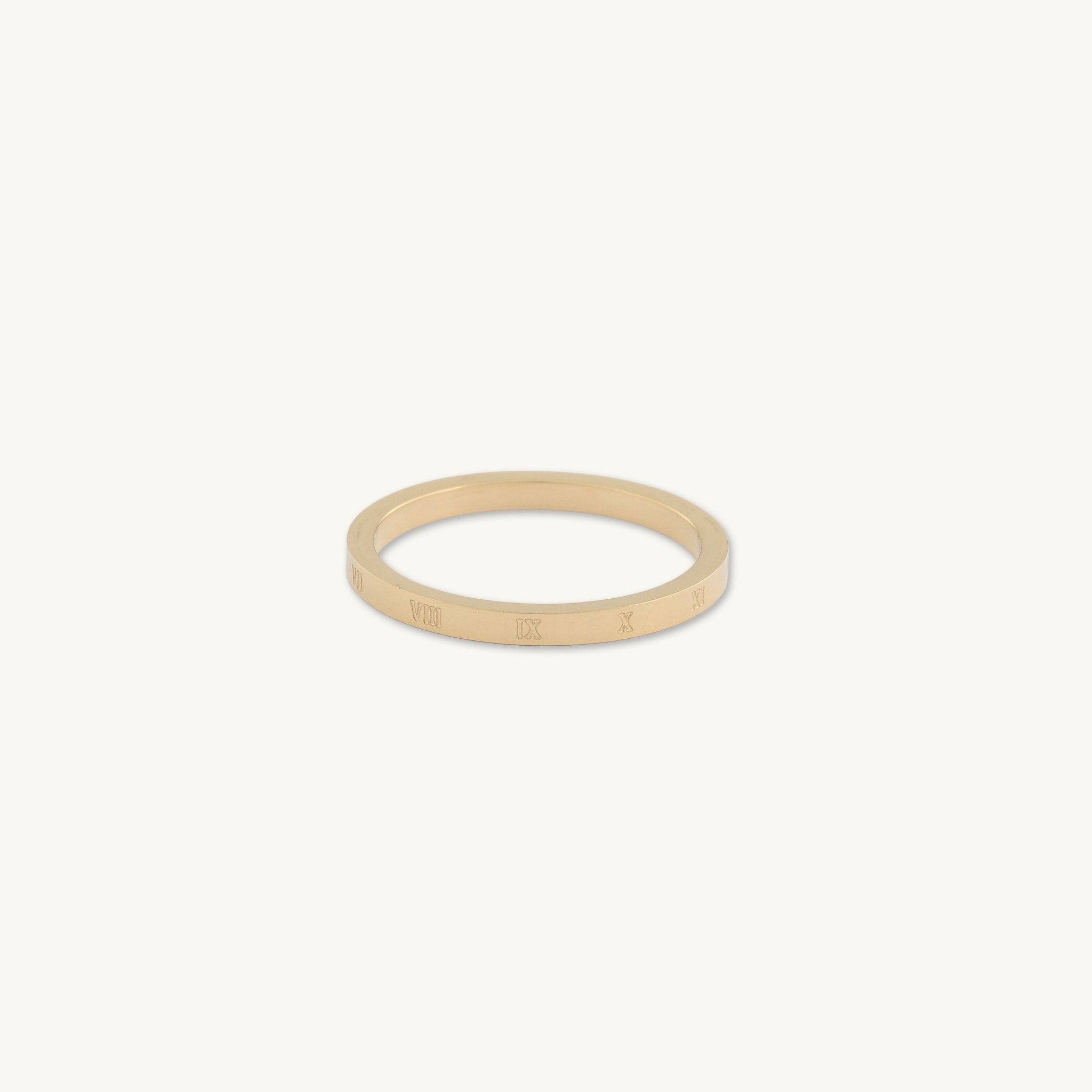 Roman Stacker Ring - Camile & Stone