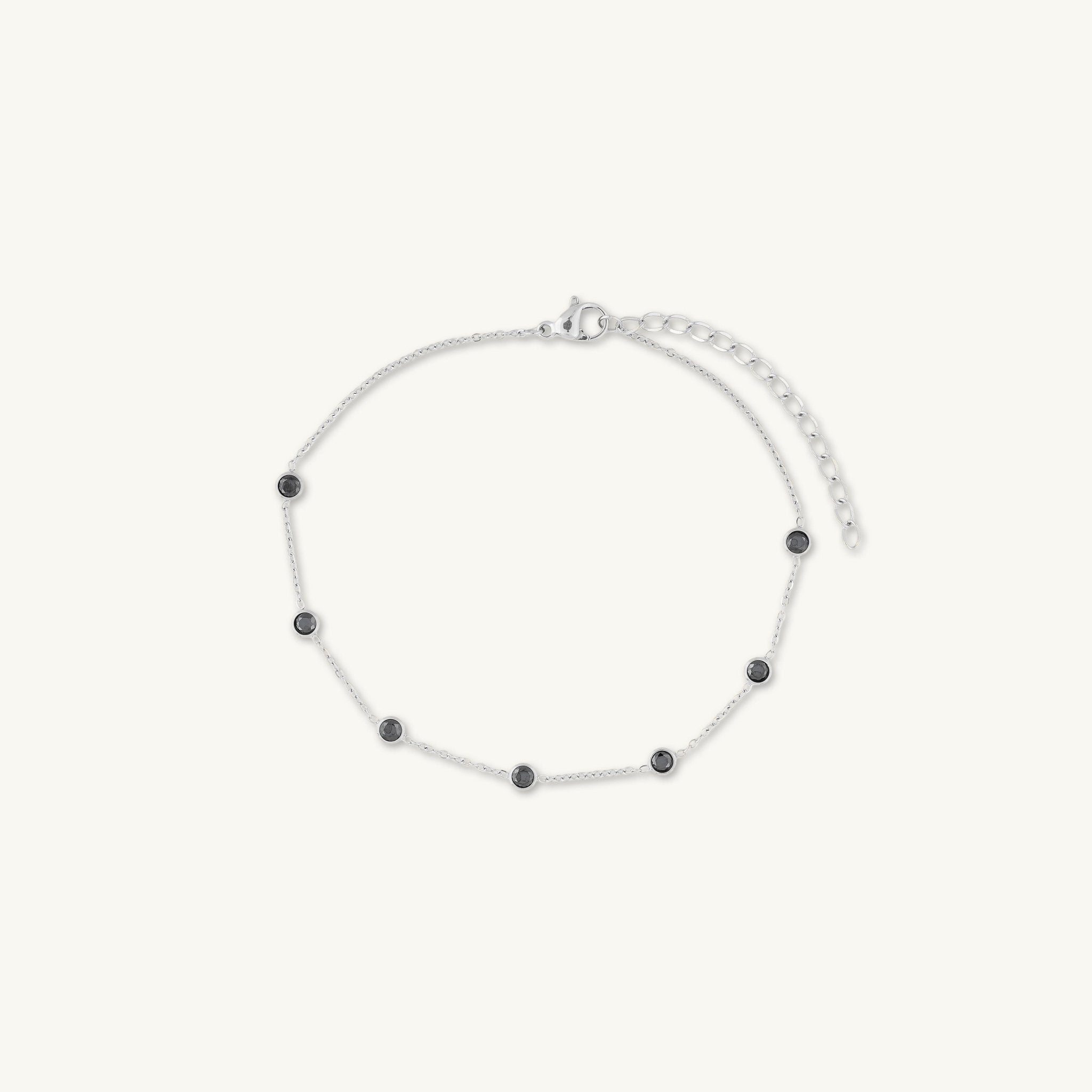 Satellite Peridot Station Bracelet - Camile & Stone