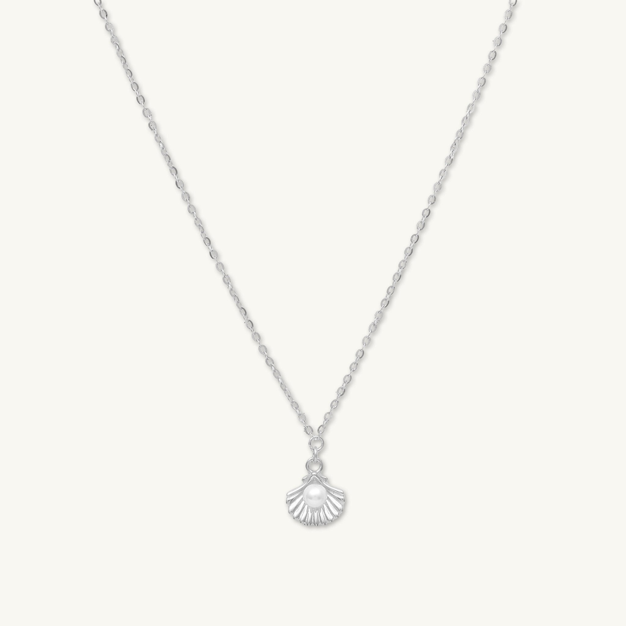 Shell Pearl Necklace - Camile & Stone