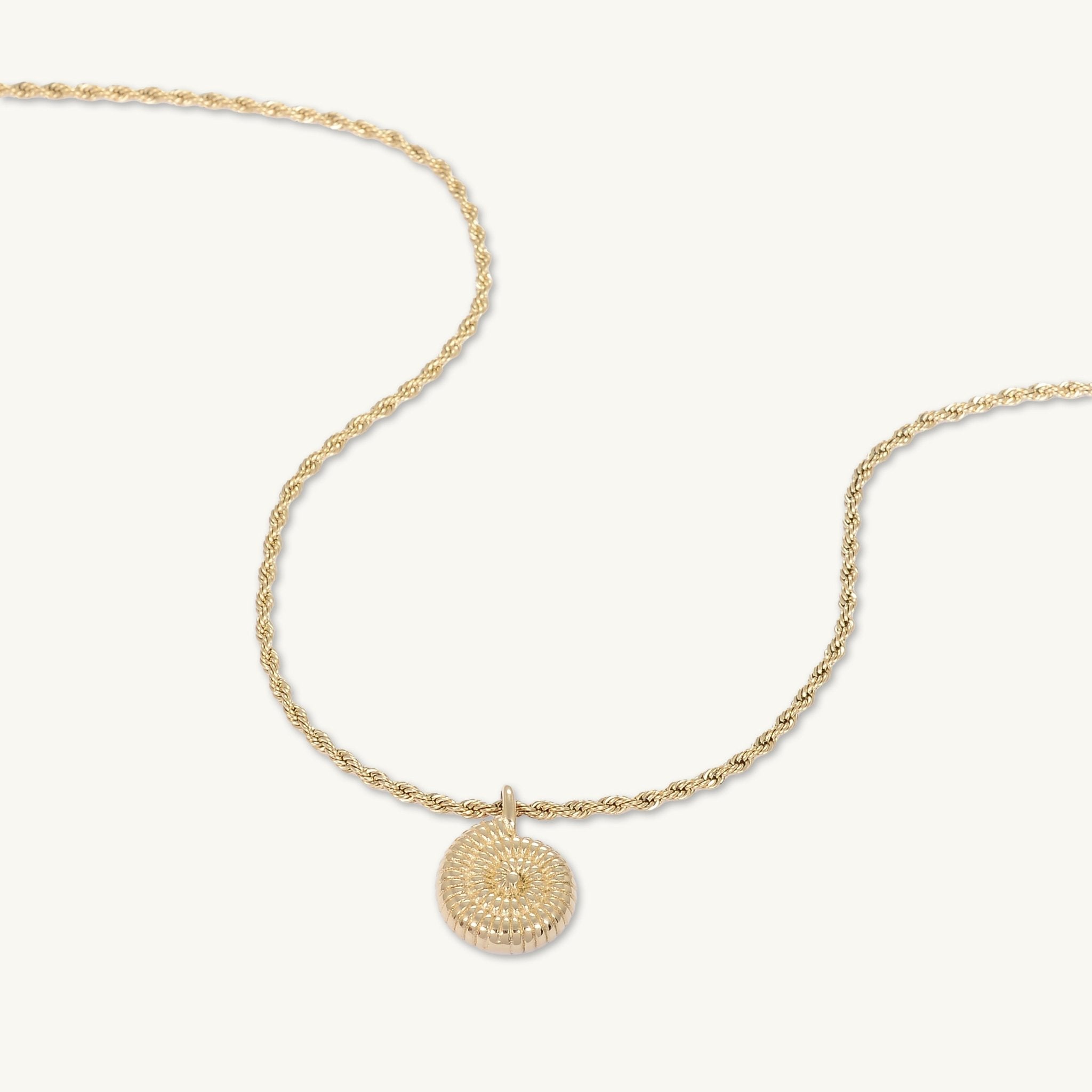 Shell Rope Long Chain Necklace - Camile & Stone