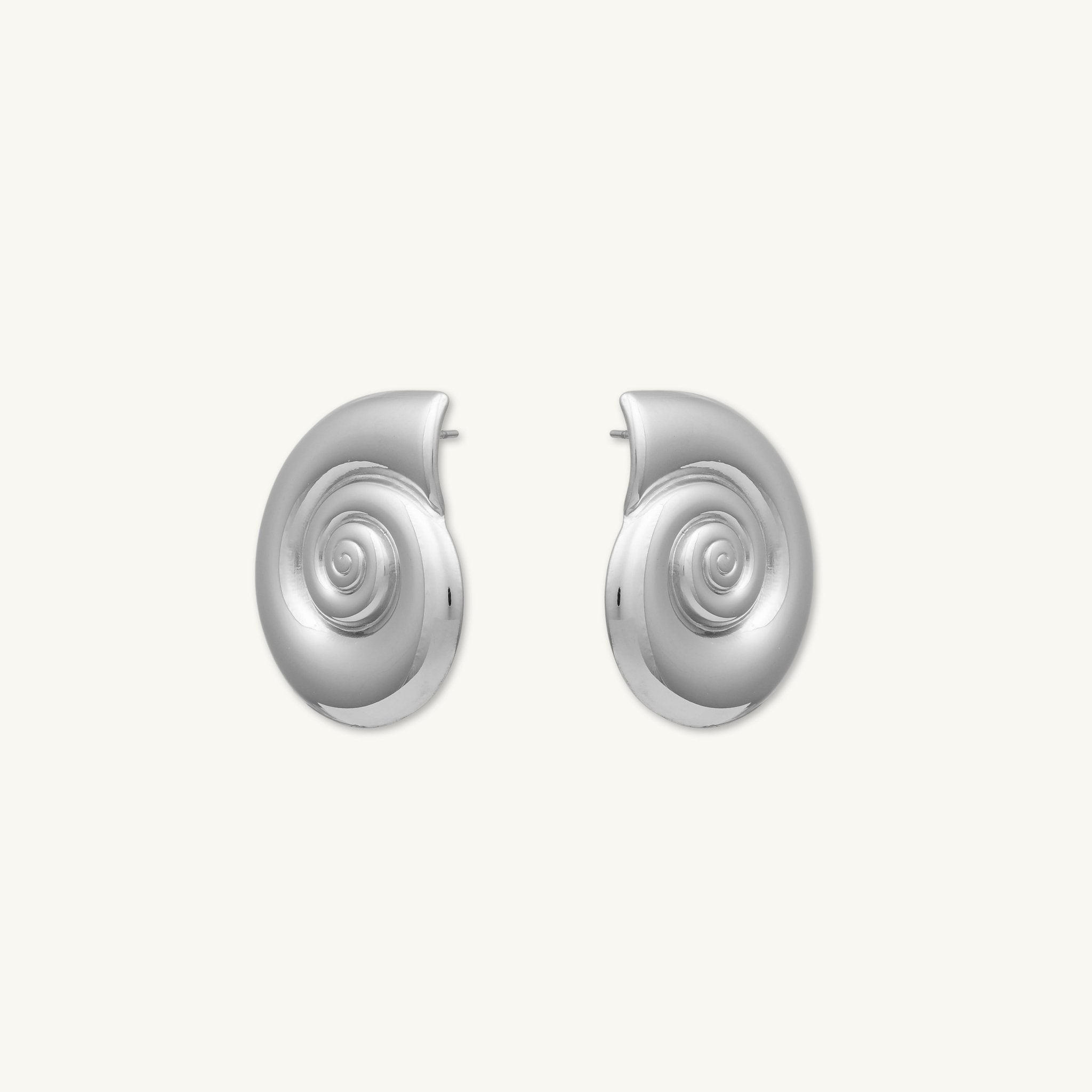Shell Statement Stud Earrings - Camile & Stone