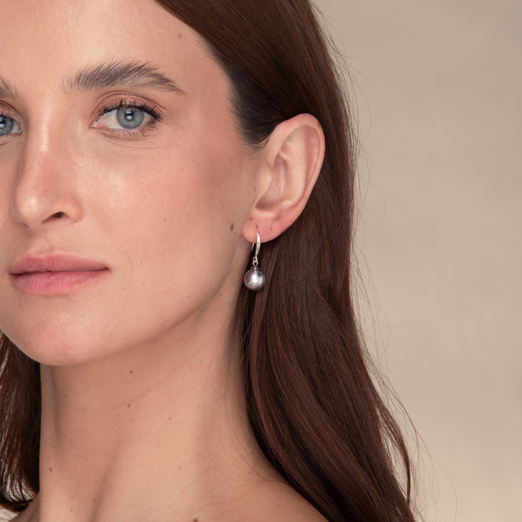 Silver Freshwater Pearl Drop Earrings - Camile & Stone