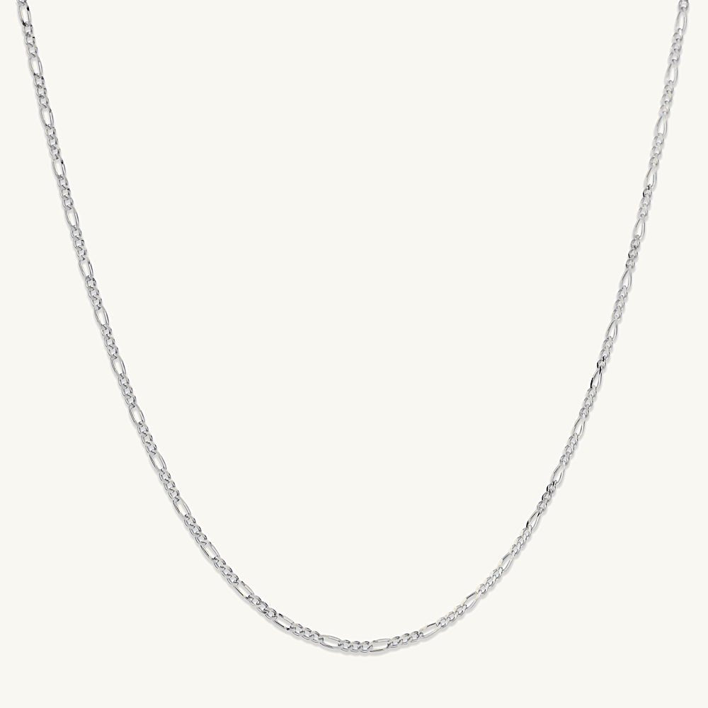 Slim Figaro Chain Necklace - Camile & Stone