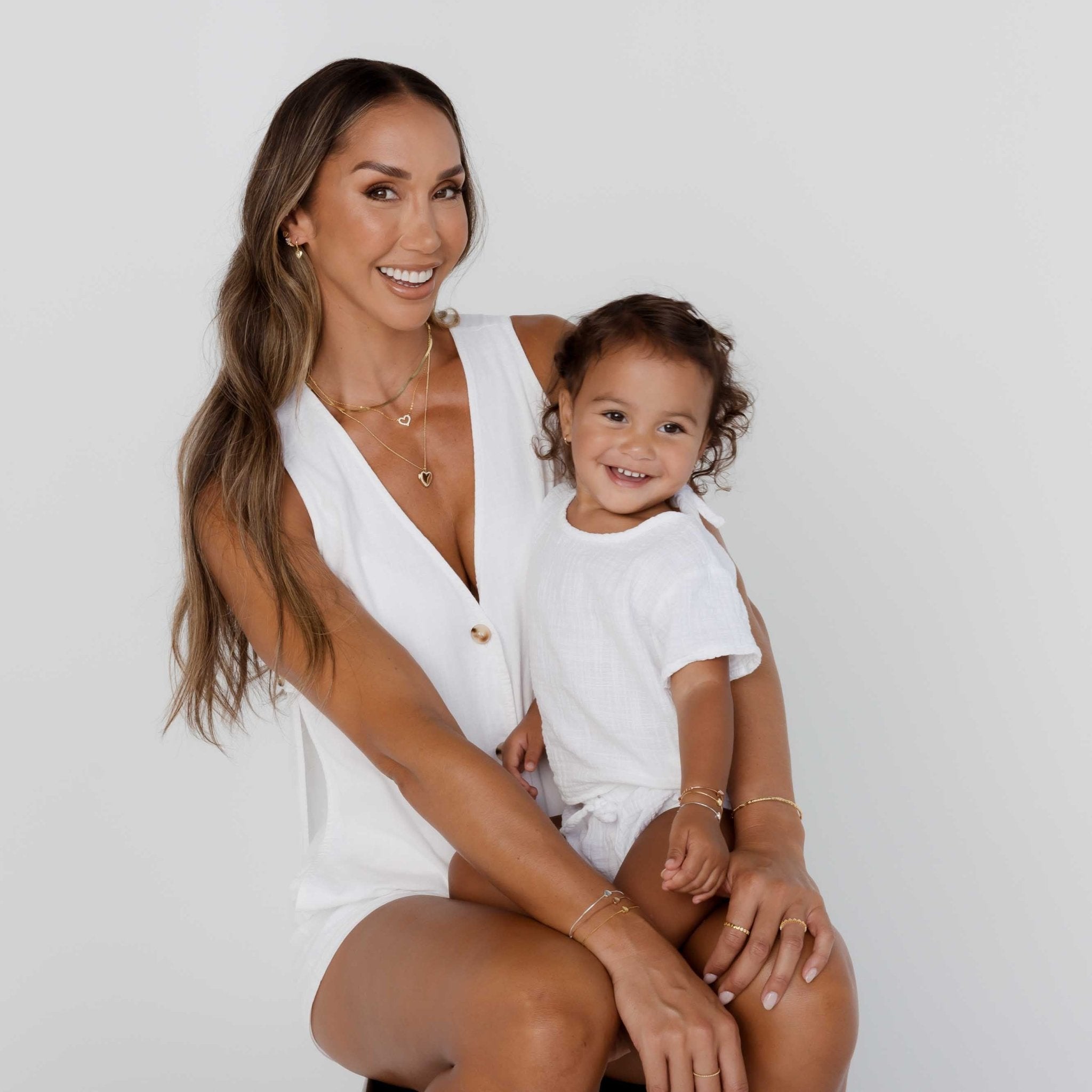 Solid Heart Chain Bracelet - Child - Camile & Stone