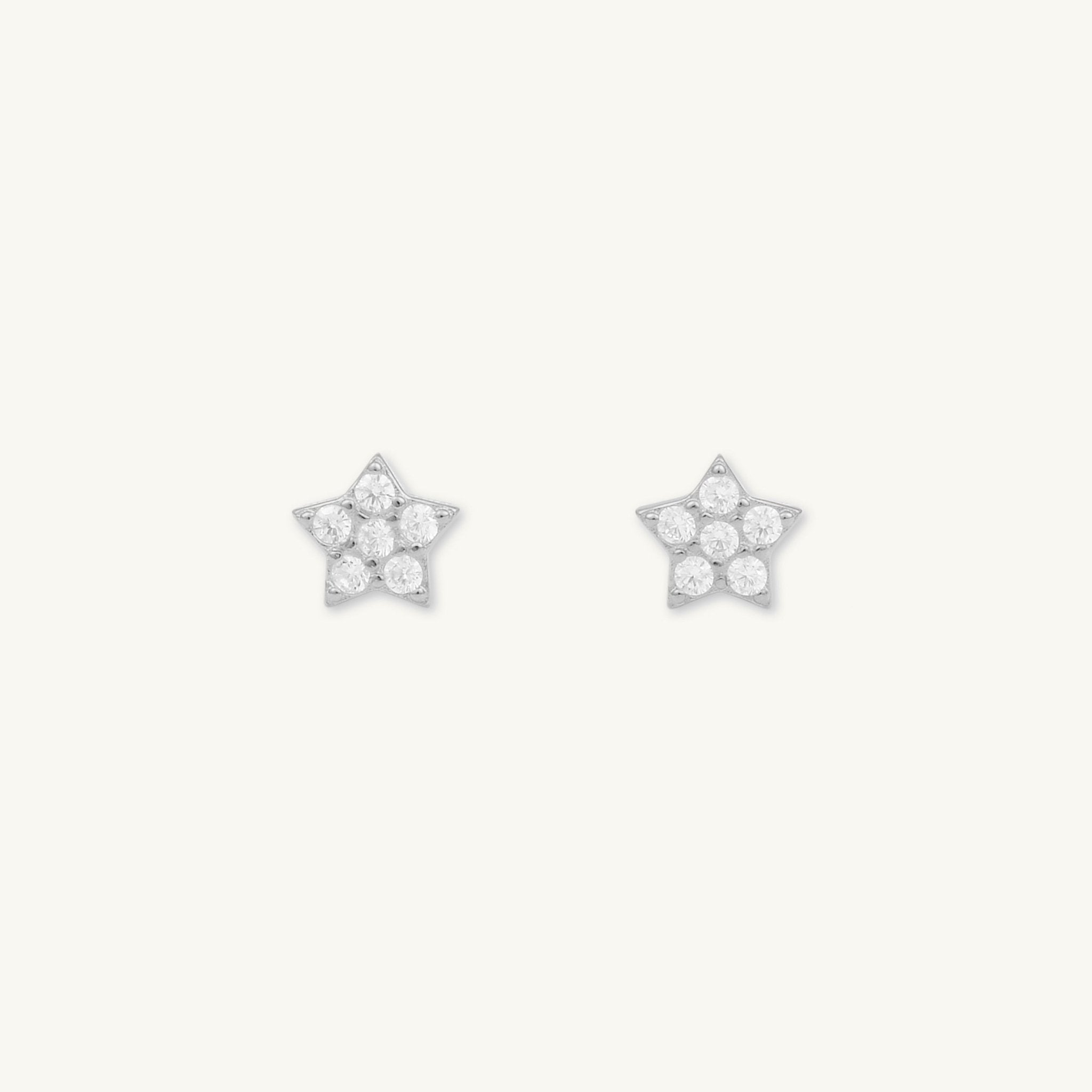 Star Sapphire Stud Earrings - Camile & Stone