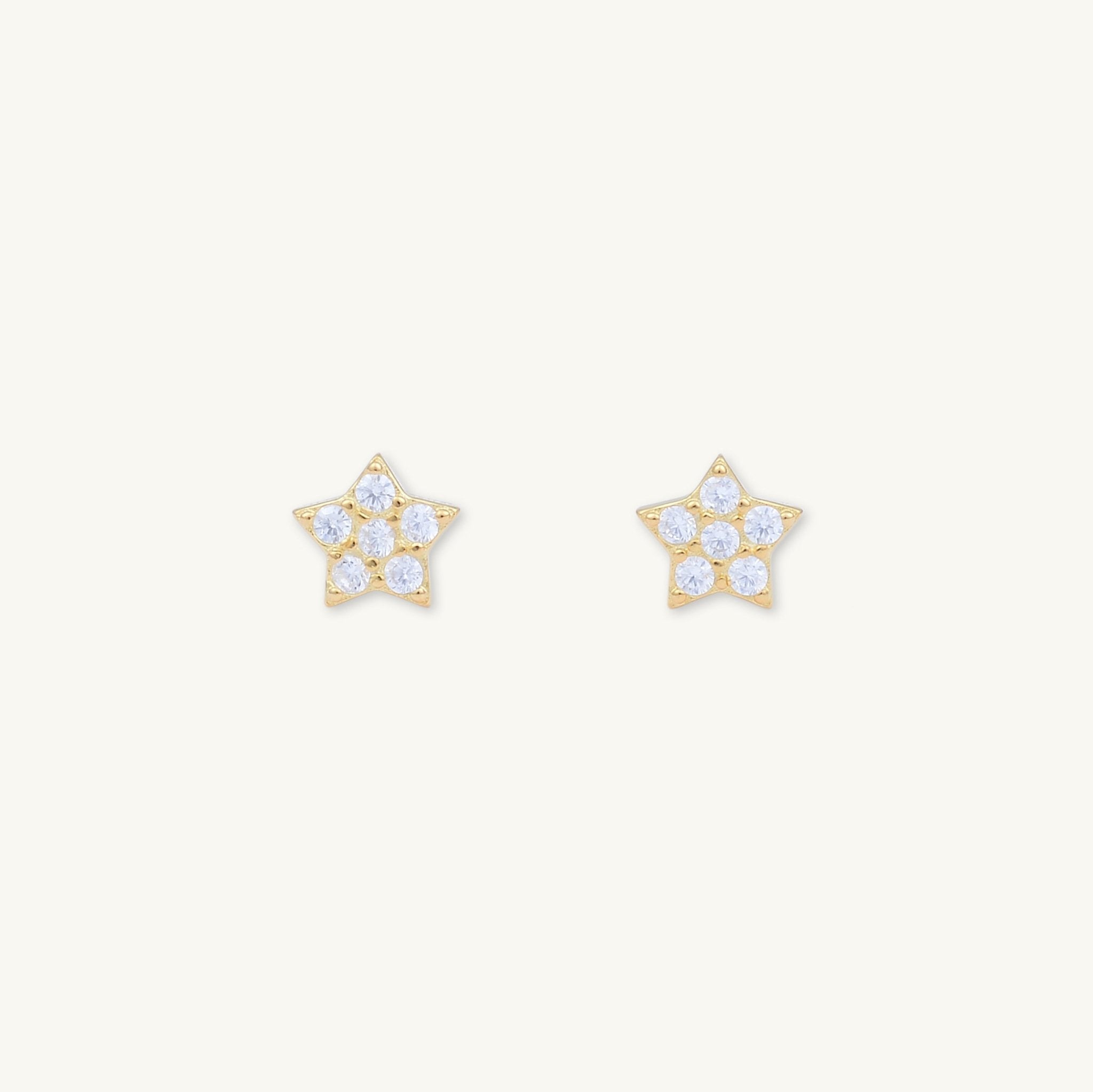 Star Sapphire Stud Earrings - Camile & Stone