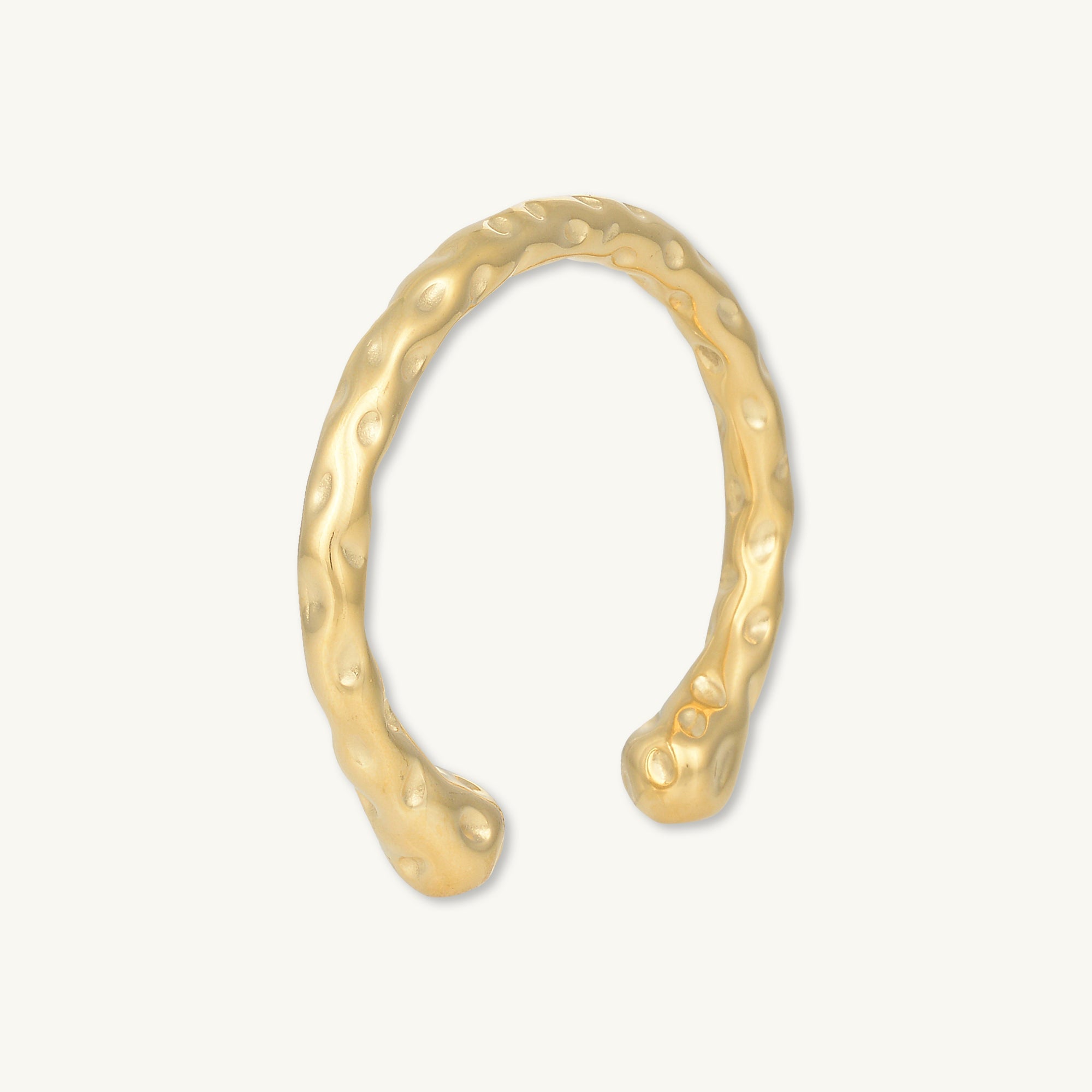 Statement Molten Cuff Bangle - Camile & Stone