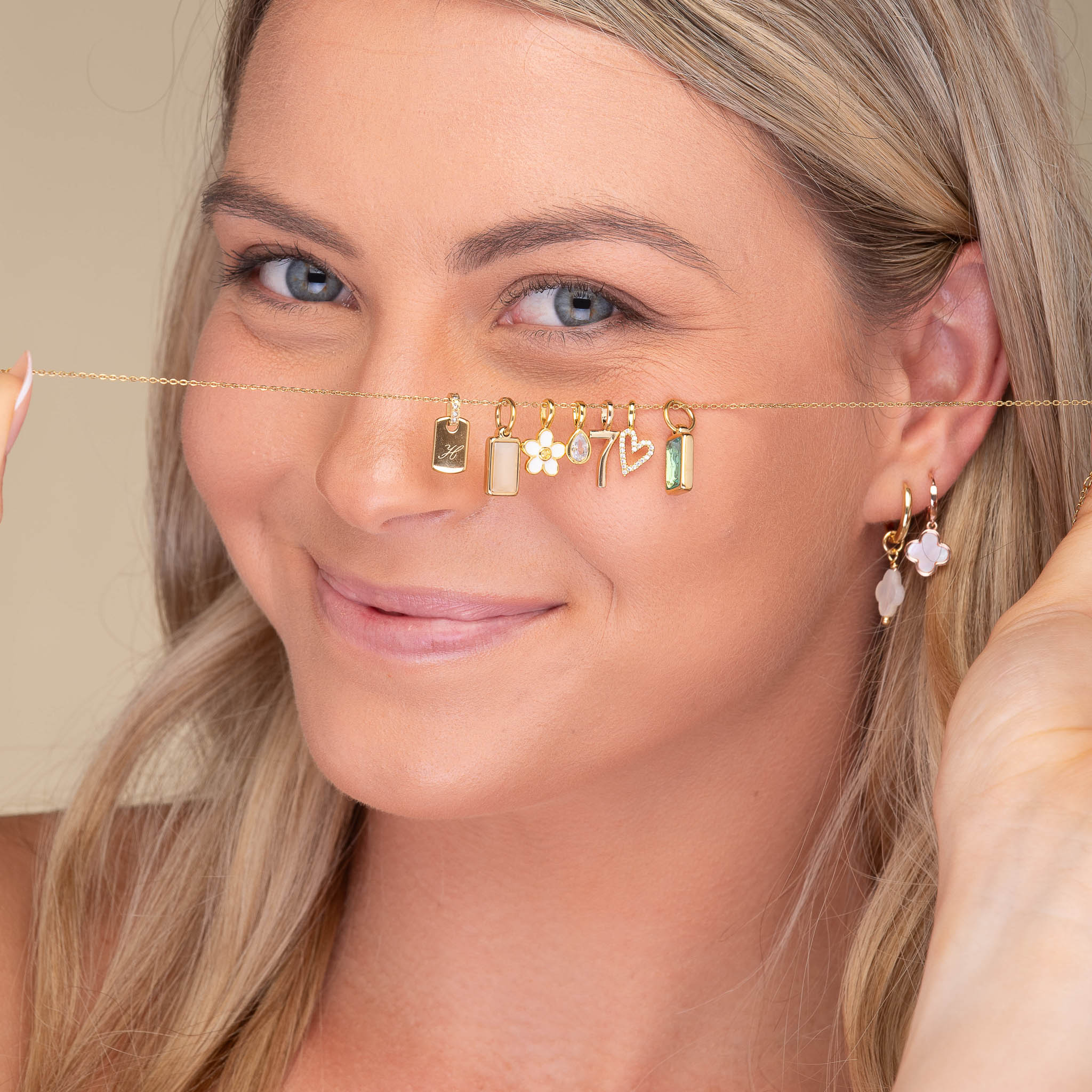 Teardrop Sapphire Pendant - Camile & Stone