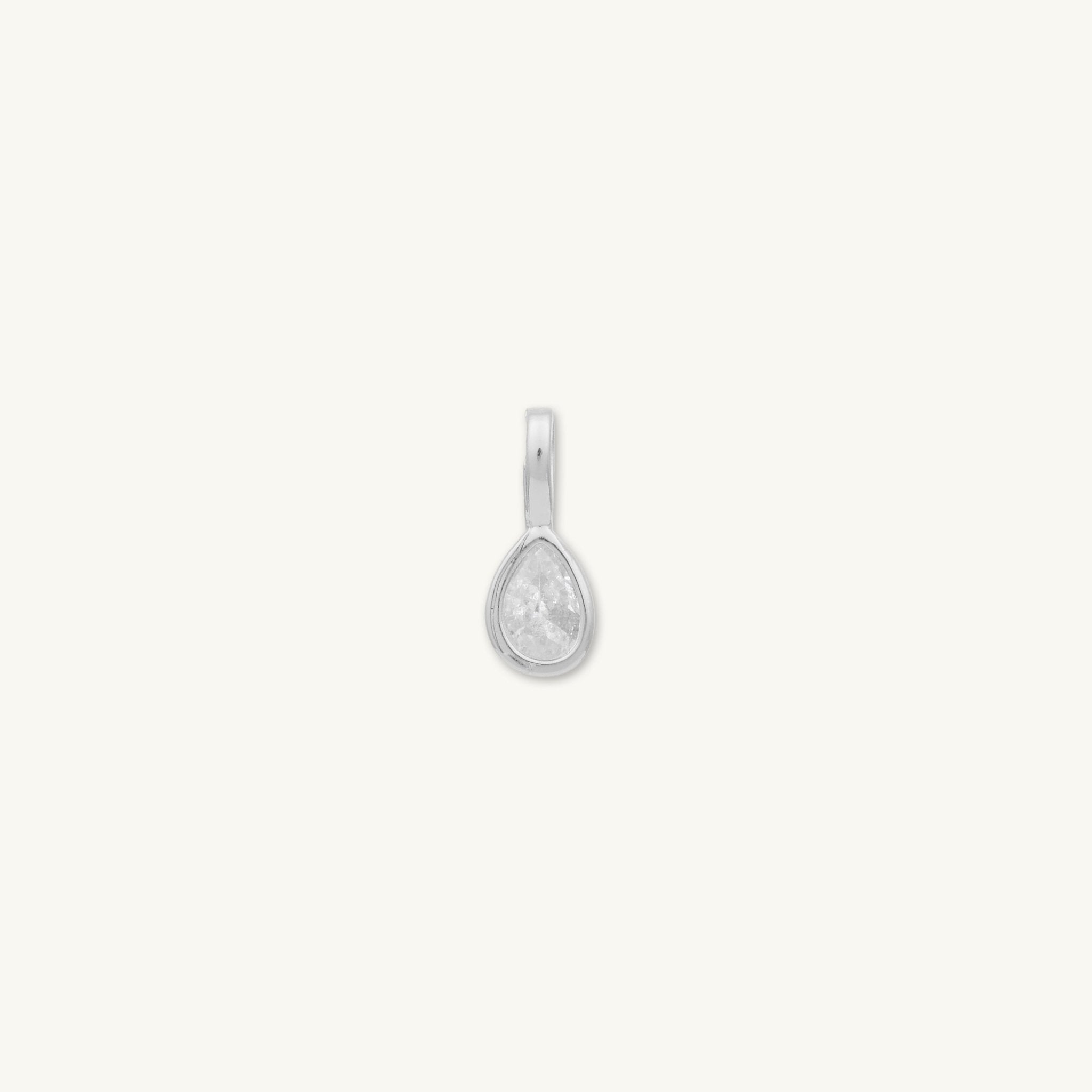 Teardrop Sapphire Pendant - Camile & Stone