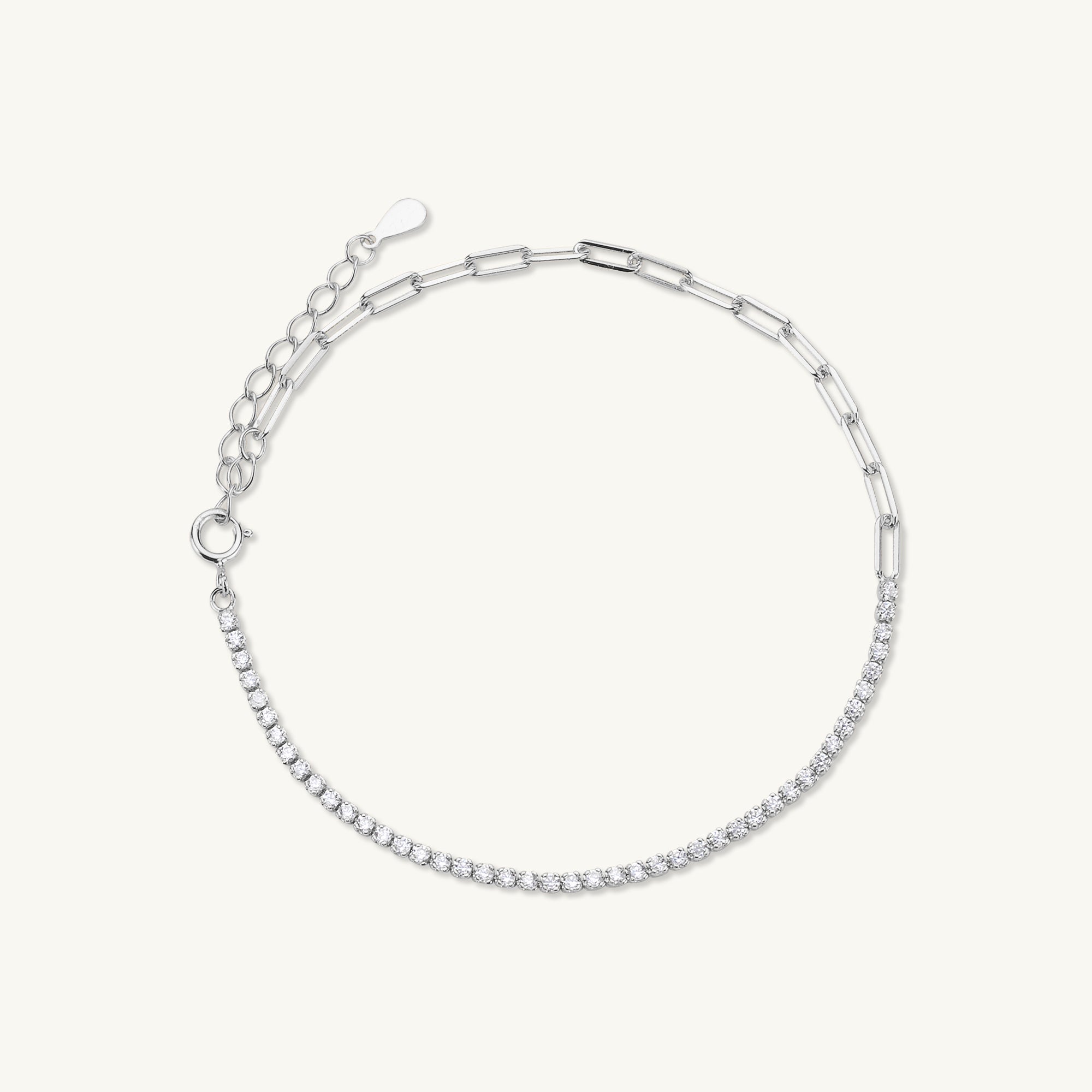Tennis Link Chain Bracelet - Camile & Stone