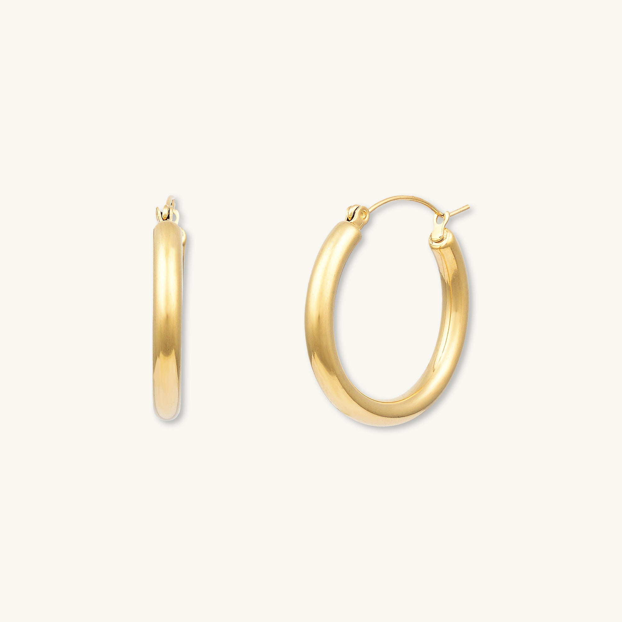 Tessa Tube Hoop Earrings - Camile & Stone