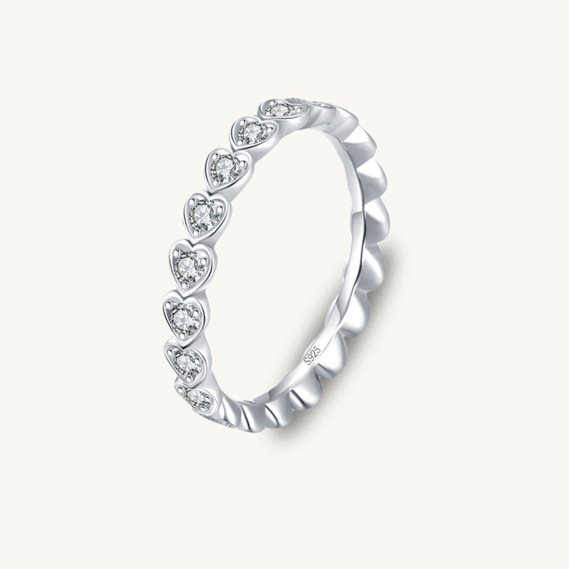 The Adeline Heart Sapphire Engagement Ring - Camile & Stone