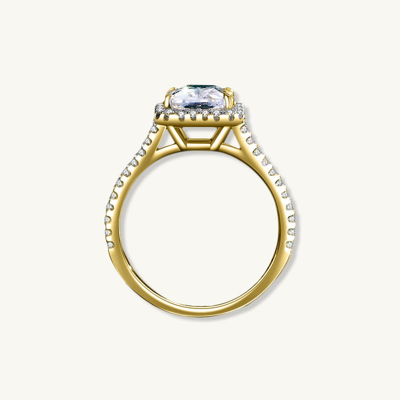The Ballerina Radiant Sapphire Engagement Ring - Camile & Stone