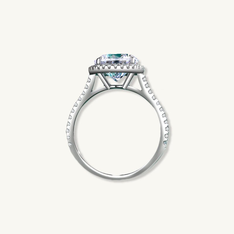 The Eliza Round Sapphire Engagement Ring - Camile & Stone