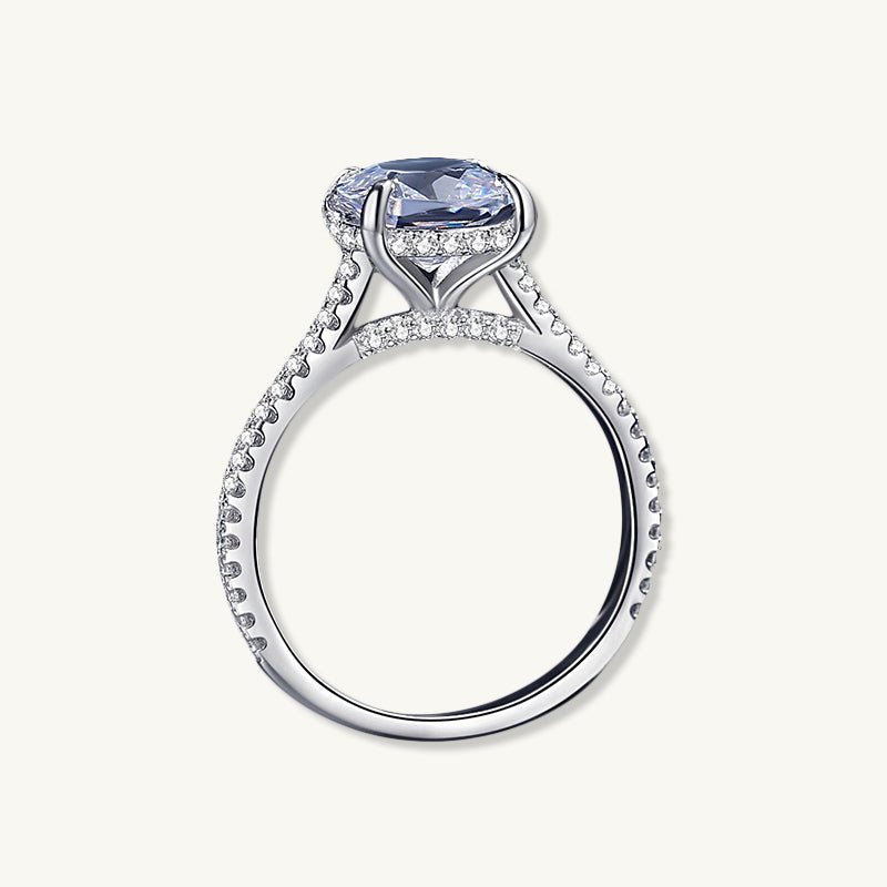 The Eloise Oval Sapphire Engagement Ring - Camile & Stone
