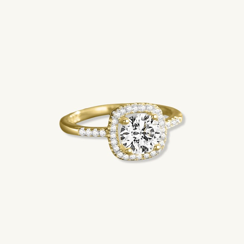 The Encore Cushion Sapphire Engagement Ring - Camile & Stone