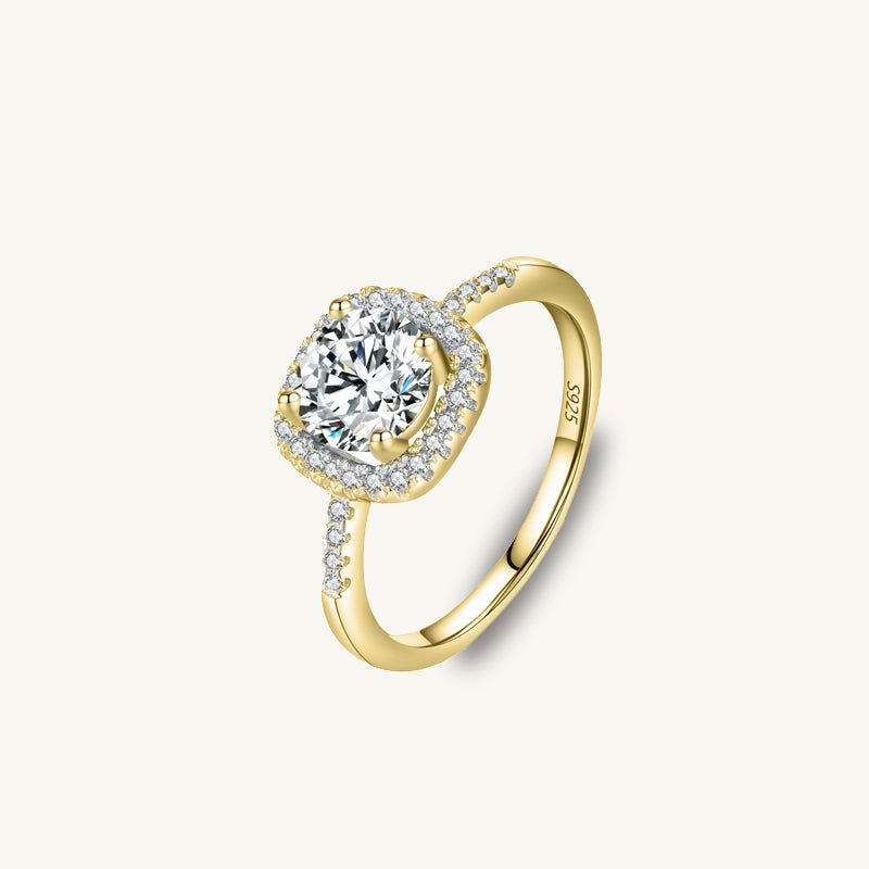 The Encore Cushion Sapphire Engagement Ring - Camile & Stone
