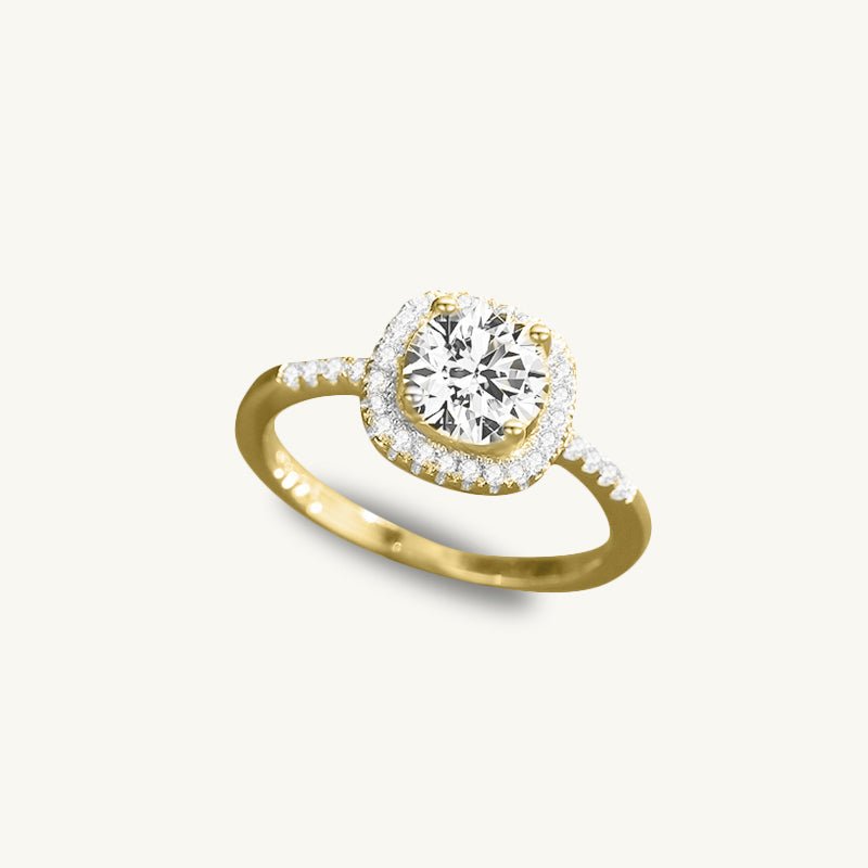 The Encore Cushion Sapphire Engagement Ring - Camile & Stone