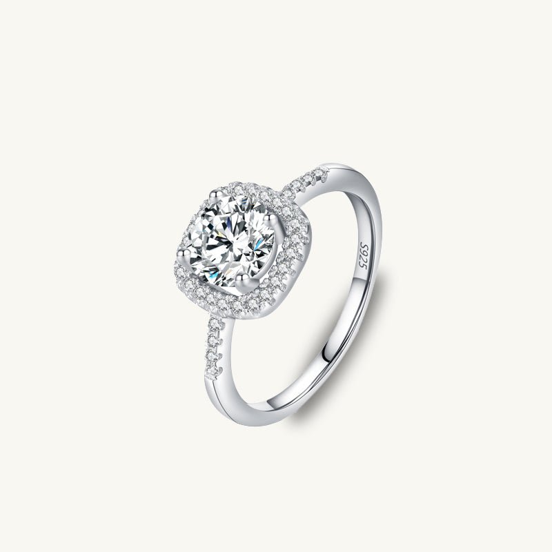 The Encore Cushion Sapphire Engagement Ring - Camile & Stone