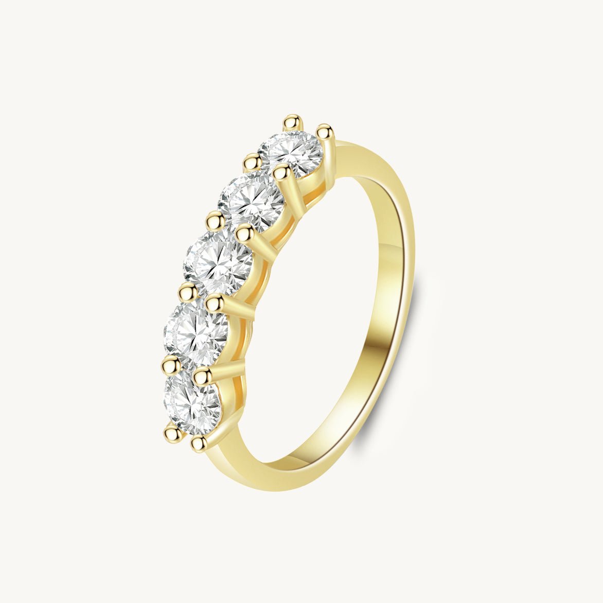 The Ingrid Moissanite Diamond Ring - Camile & Stone