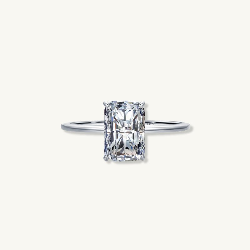 The Maya Emerald Sapphire Engagement Ring - Camile & Stone