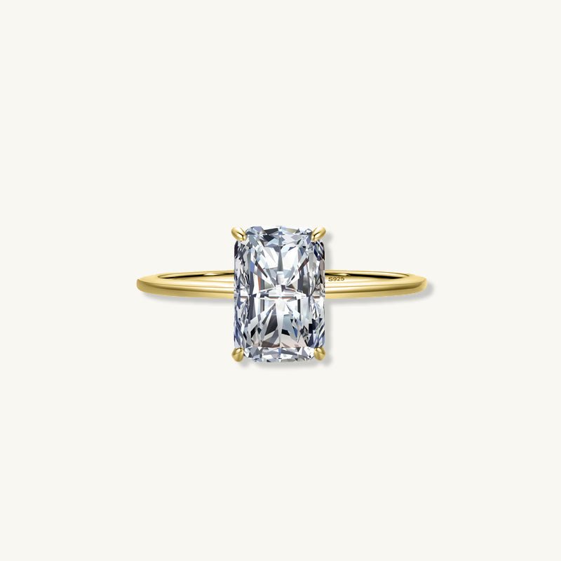 The Maya Emerald Sapphire Engagement Ring - Camile & Stone
