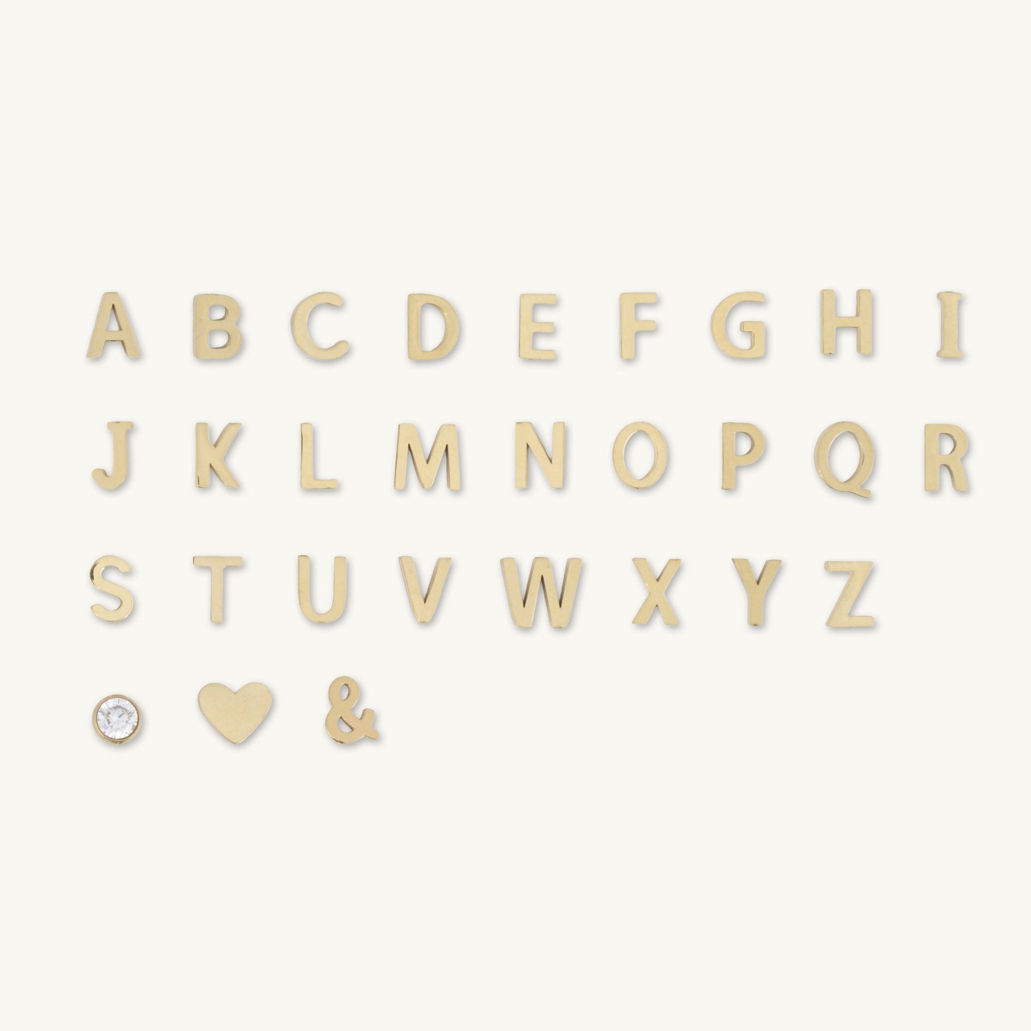 The Original Single Initial Letter Bracelet - Camile & Stone