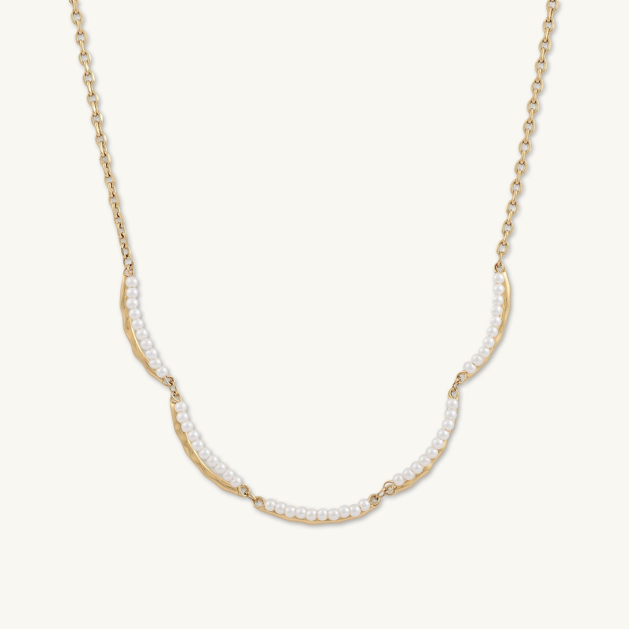 Tia Scallop Pearl Necklace - Camile & Stone