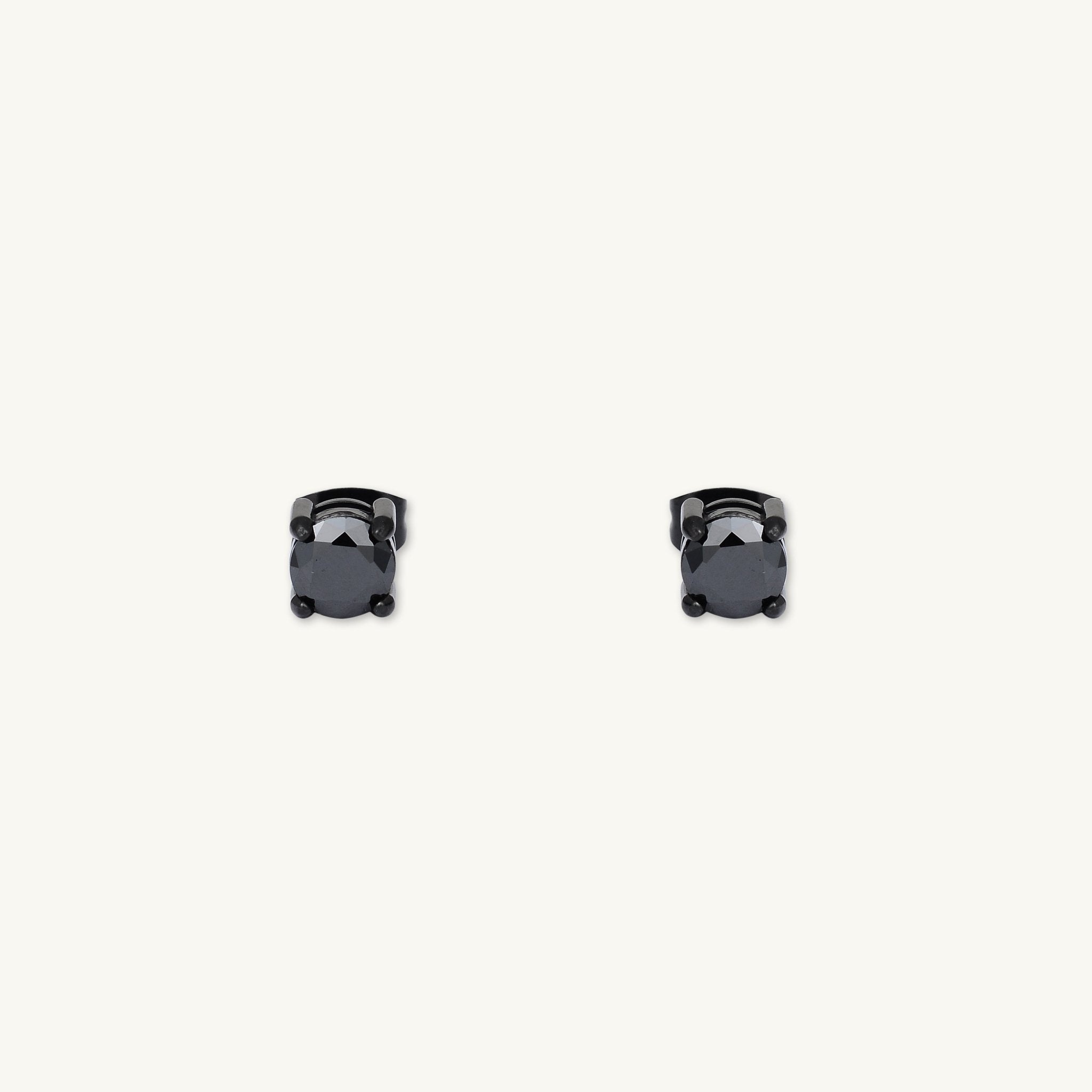 Unisex Classic Sapphire Stud Earrings - Camile & Stone