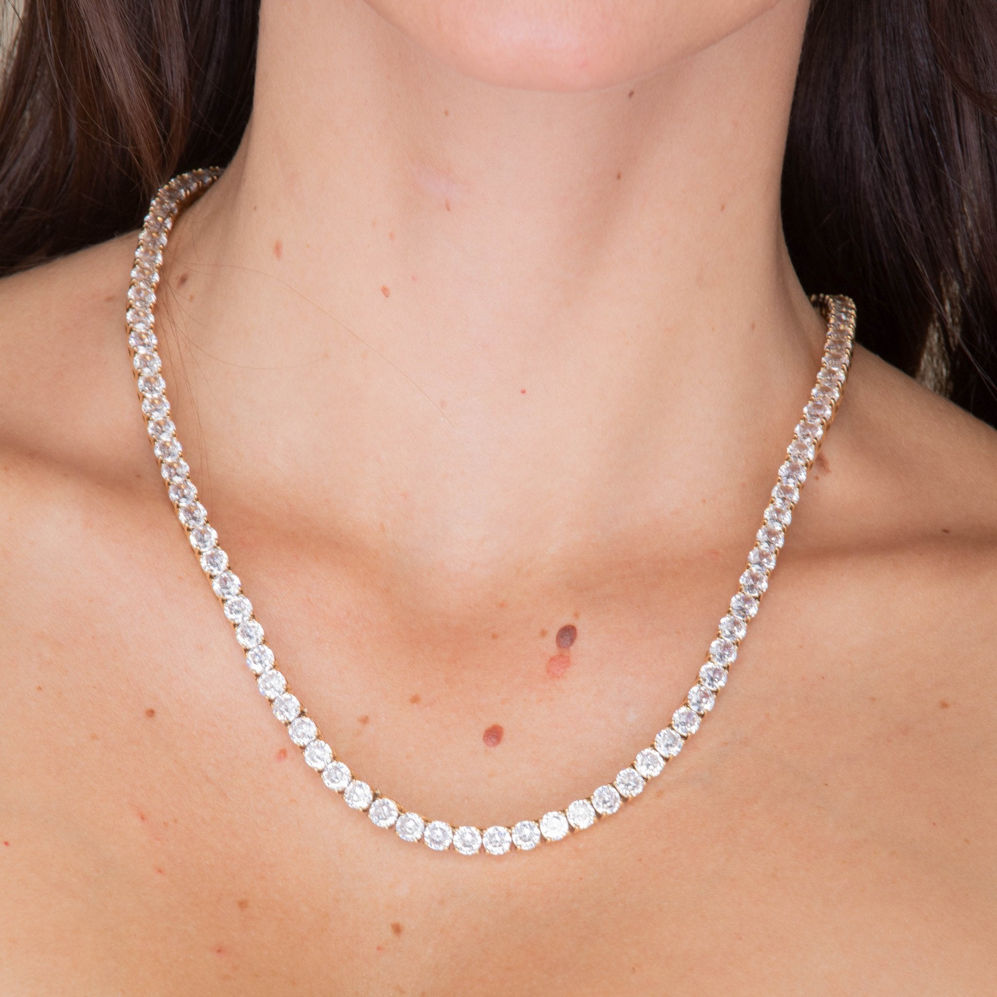 Unisex Statement Tennis Necklace - Camile & Stone