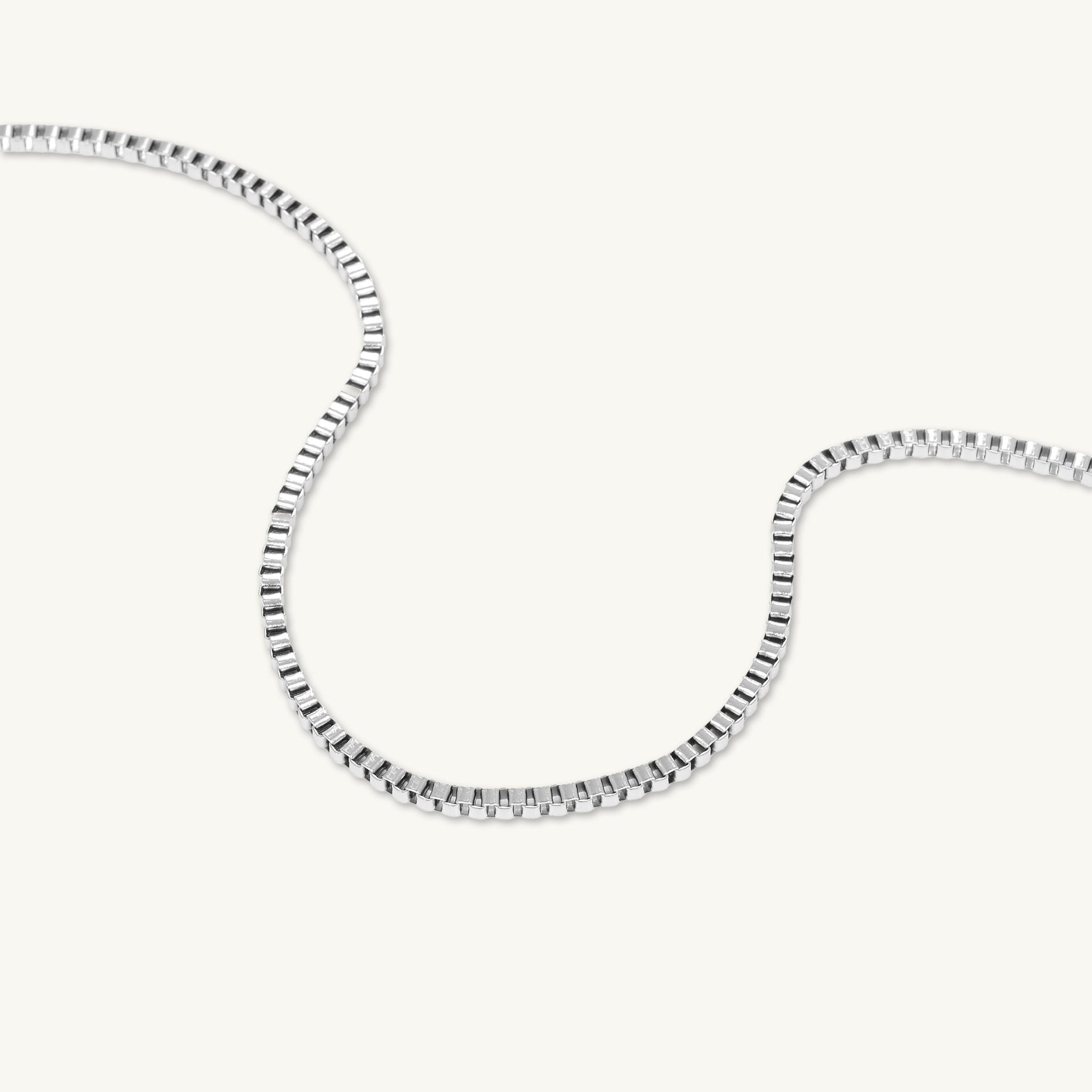 Unisex Thick Box Chain Necklace - Camile & Stone