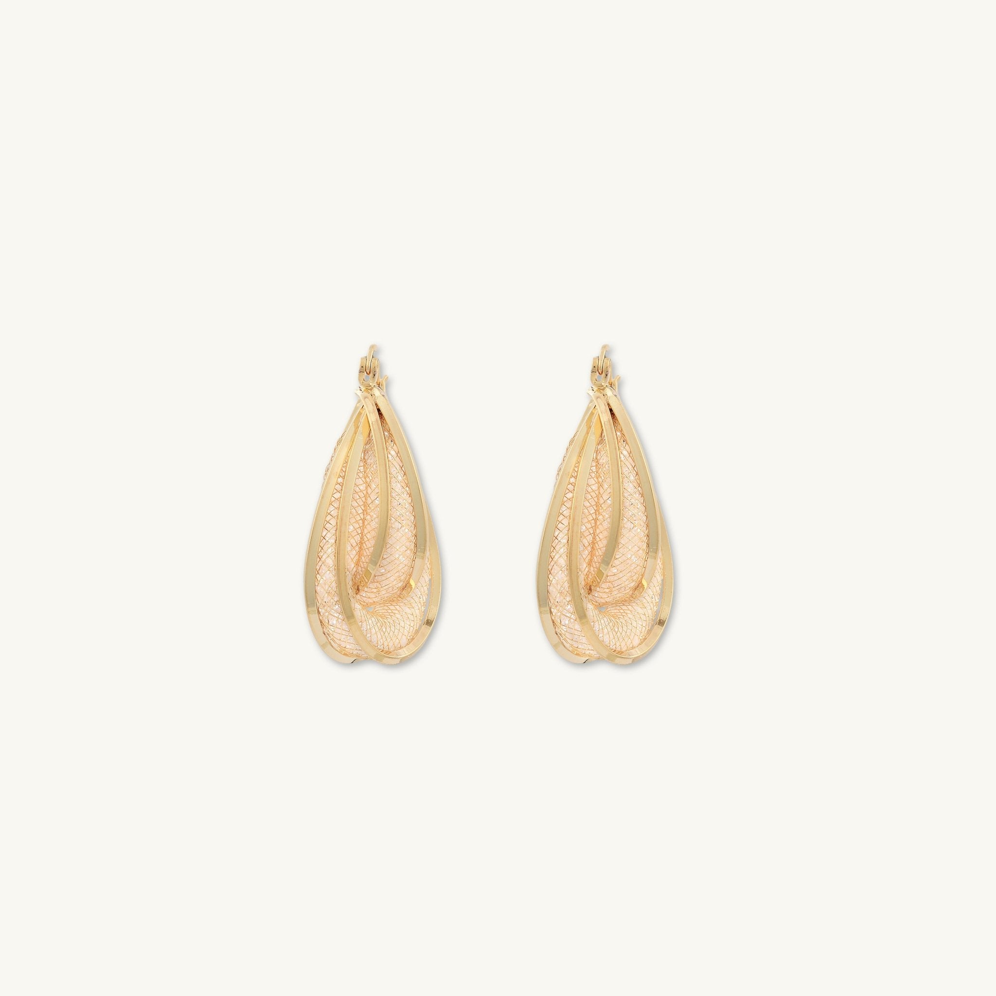 Verna Statement Hoop Earrings - Camile & Stone