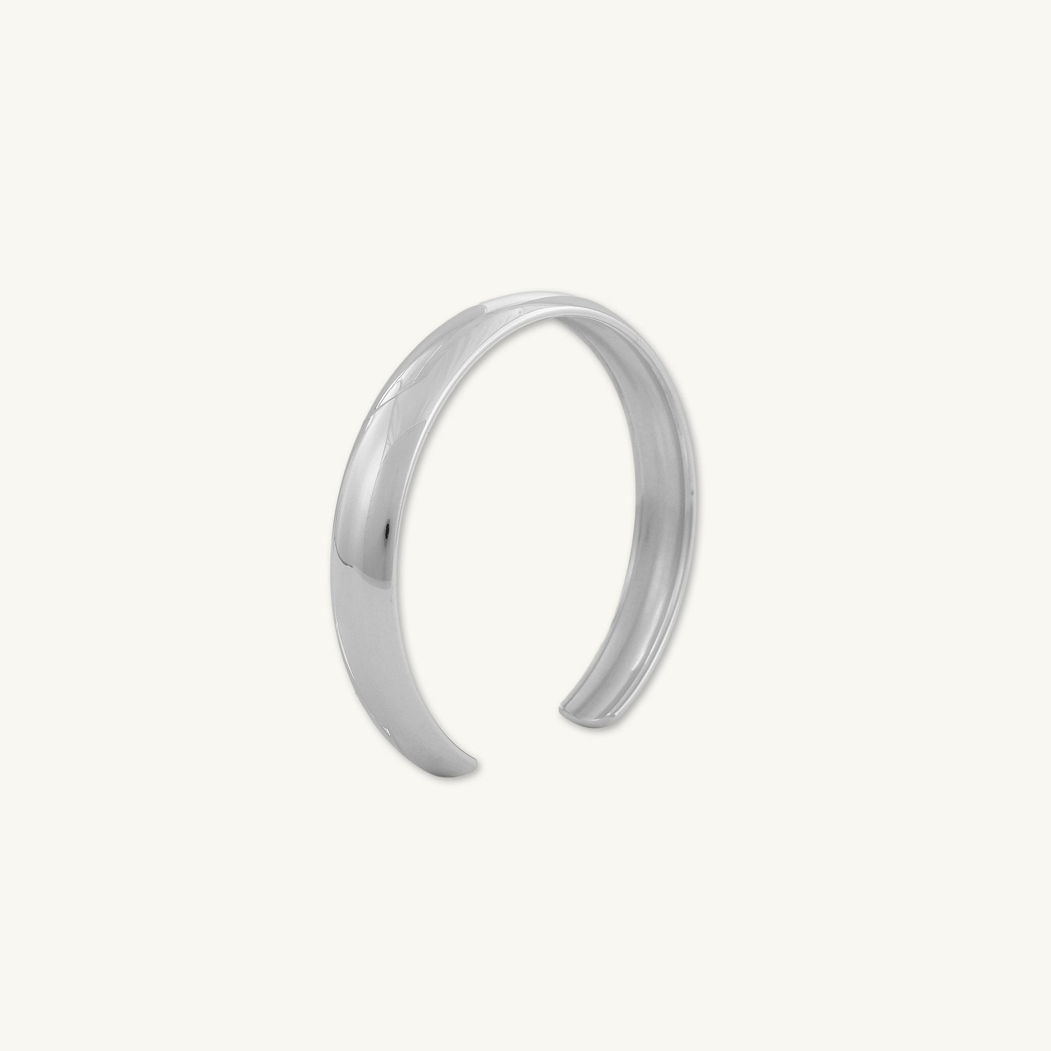 Vina Classic Open Cuff Bangle - Camile & Stone