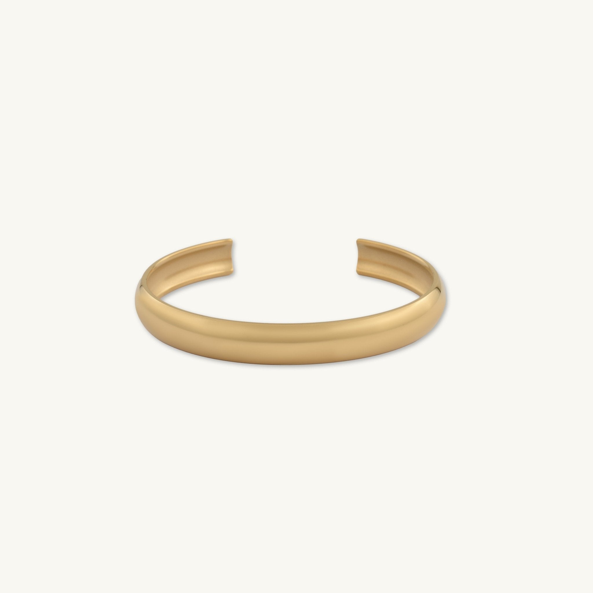 Vina Classic Open Cuff Bangle - Camile & Stone