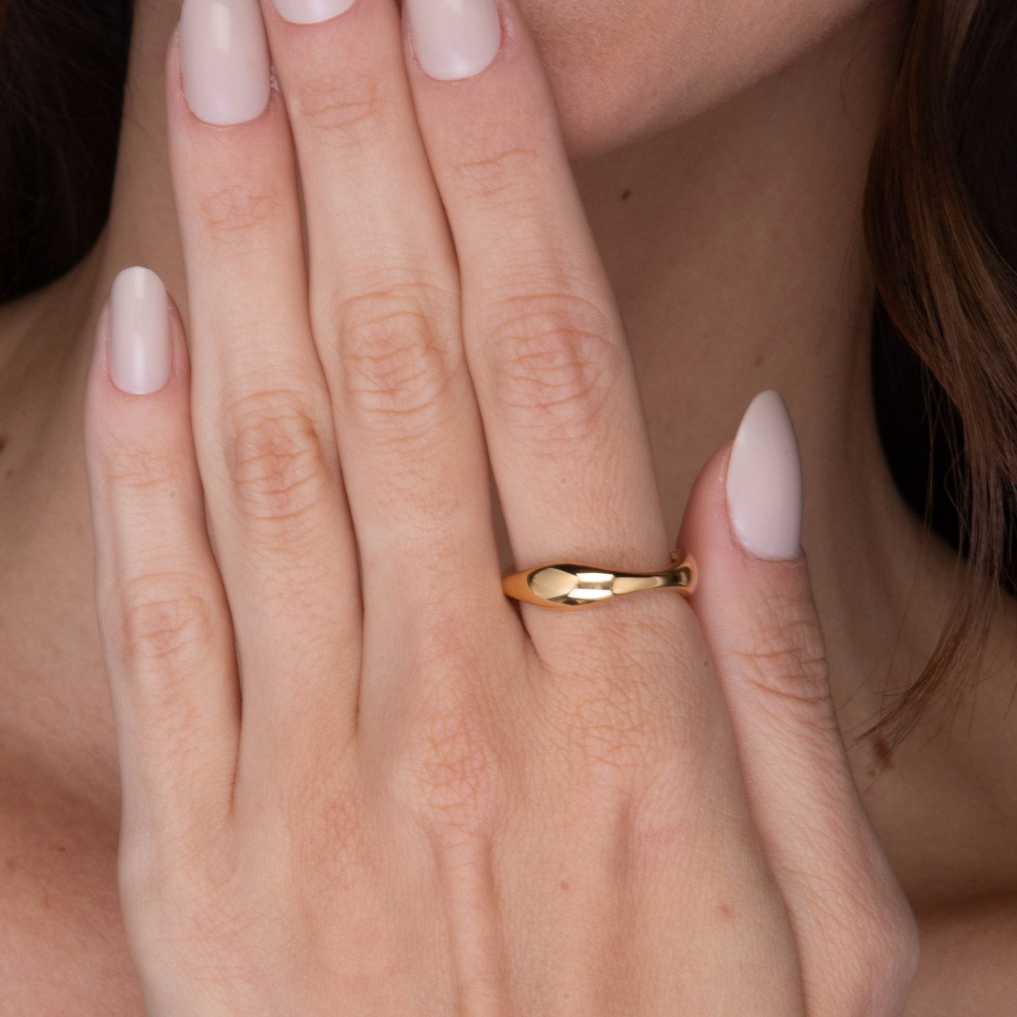 Wavy Dome Statement Ring - Camile & Stone