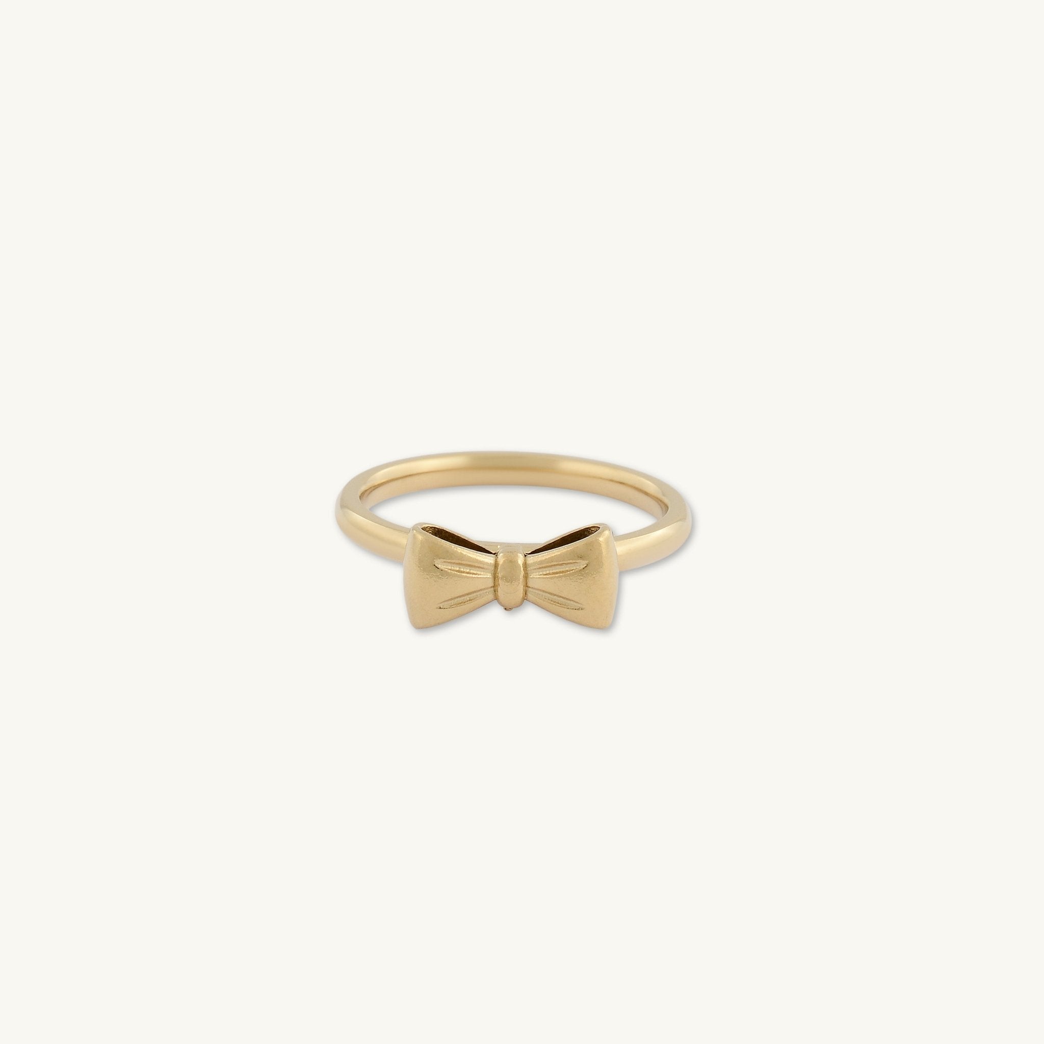 Wesley Ribbon Bow Ring - Camile & Stone