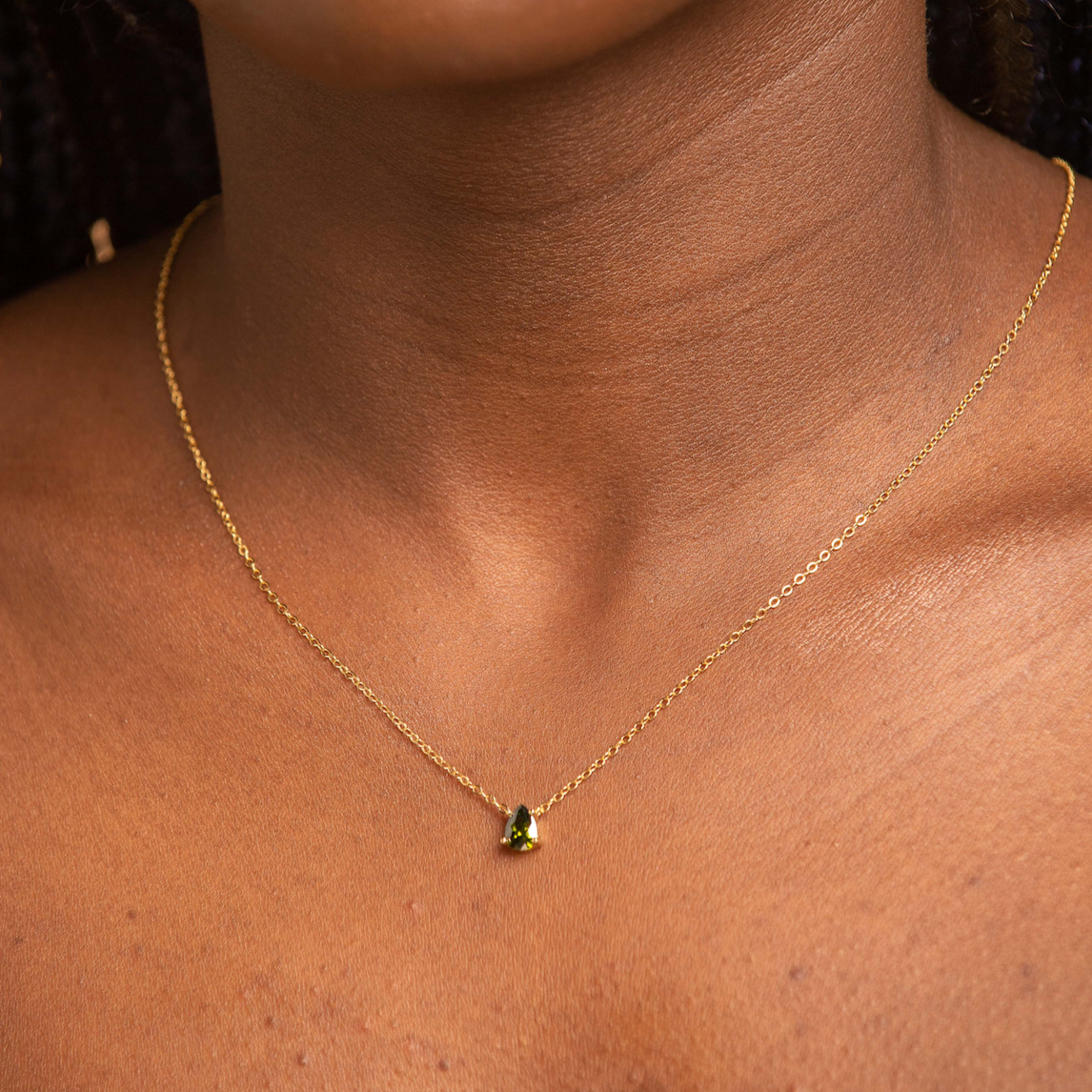 Birthstone Necklace August