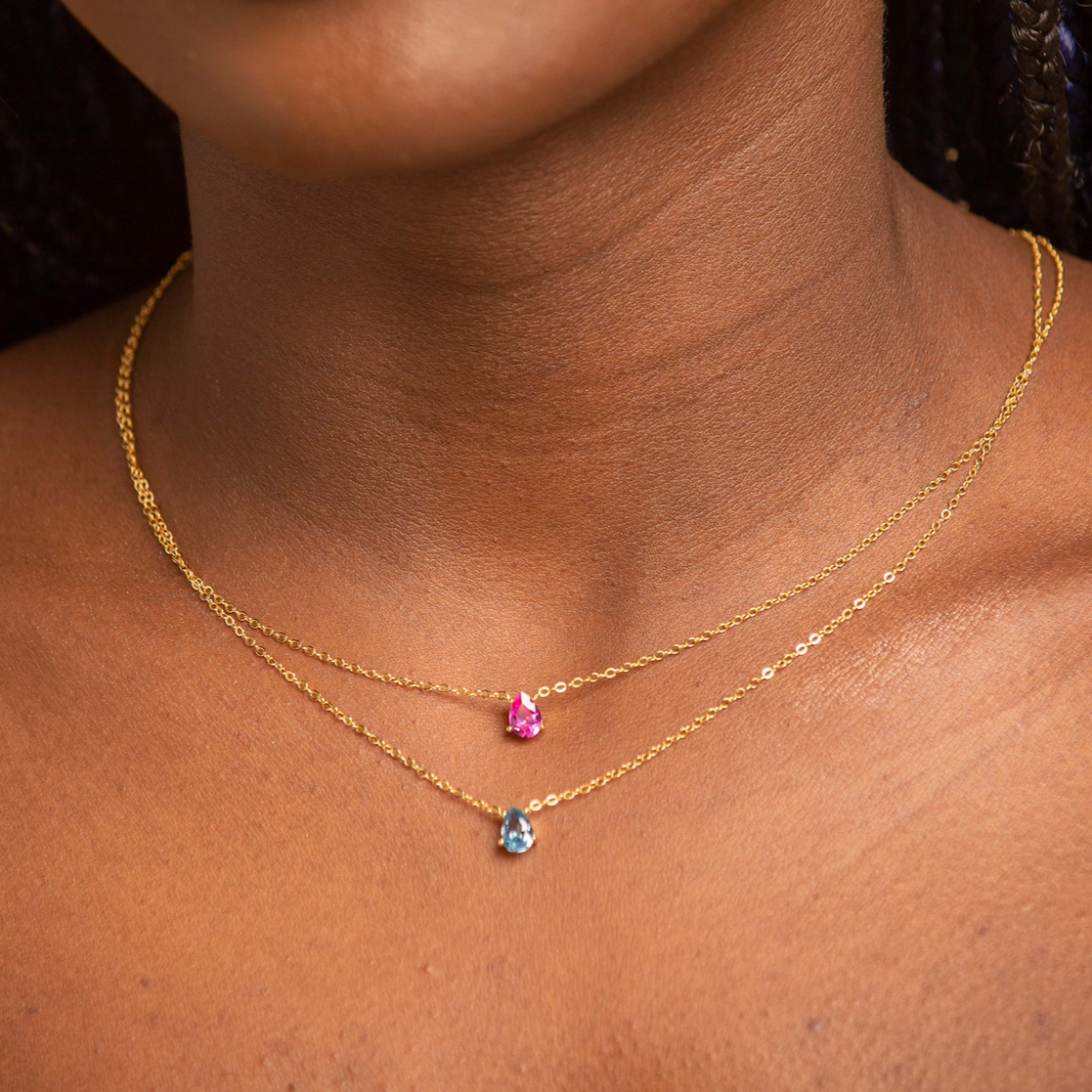 Birthstone Necklace July