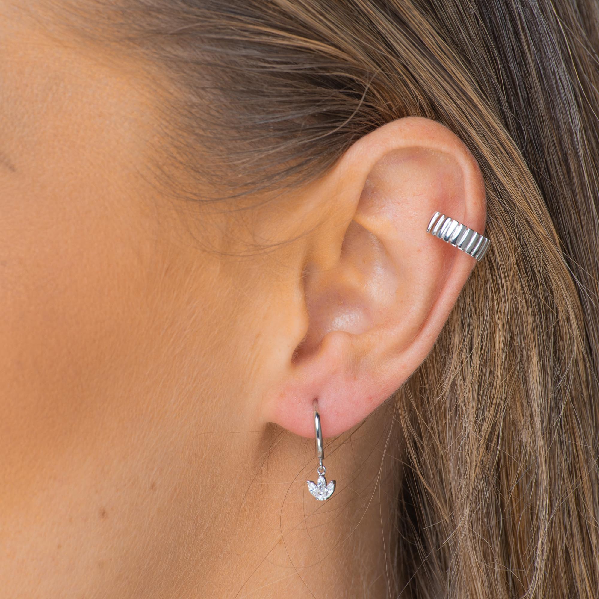 Ridges Ear Cuff Earrings