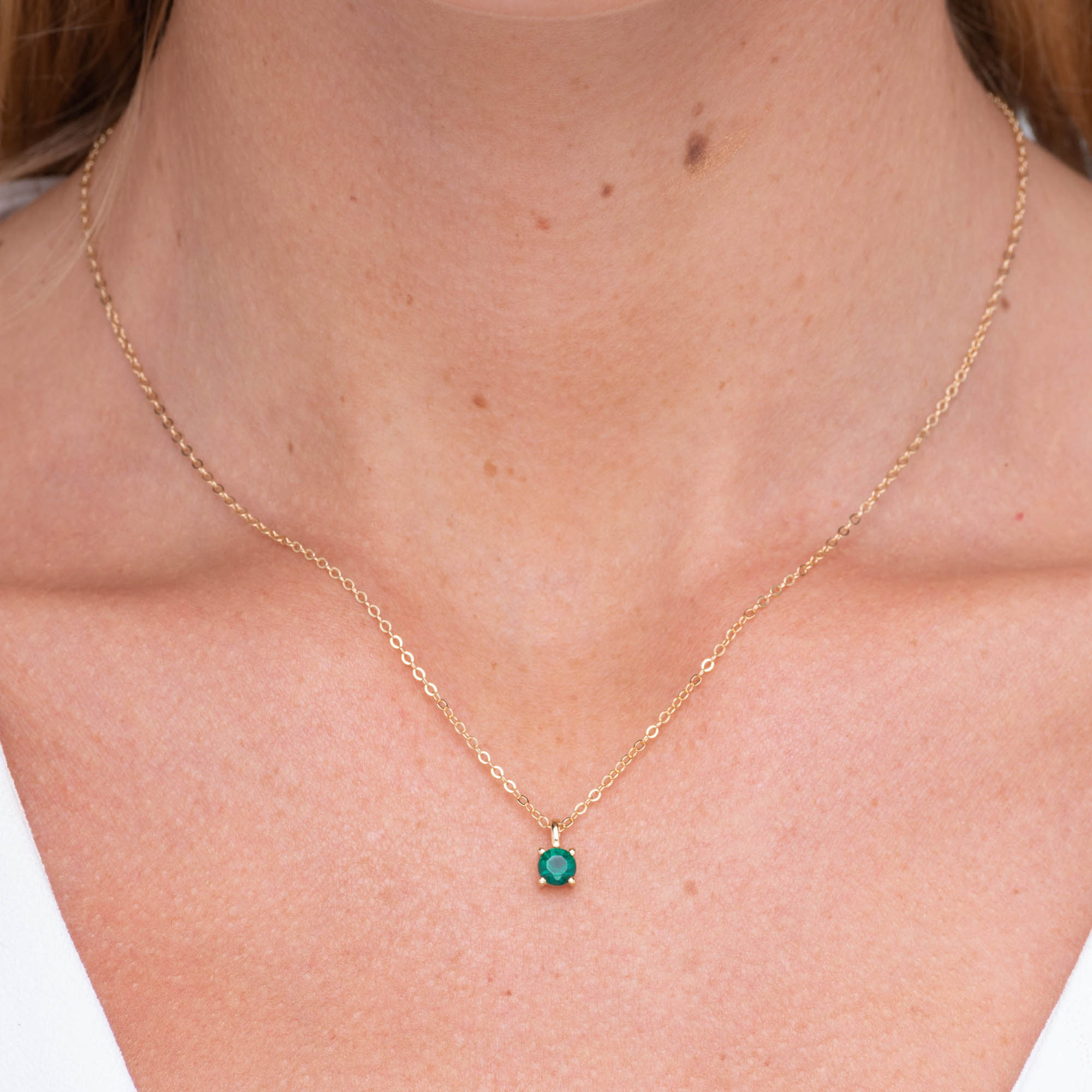 Classic Birthstone Necklace May